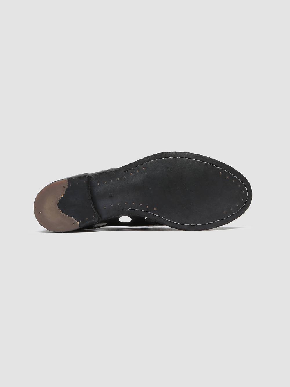 Officine Creative LEXIKON 542 Mocassini in Pelle Nera Qualità