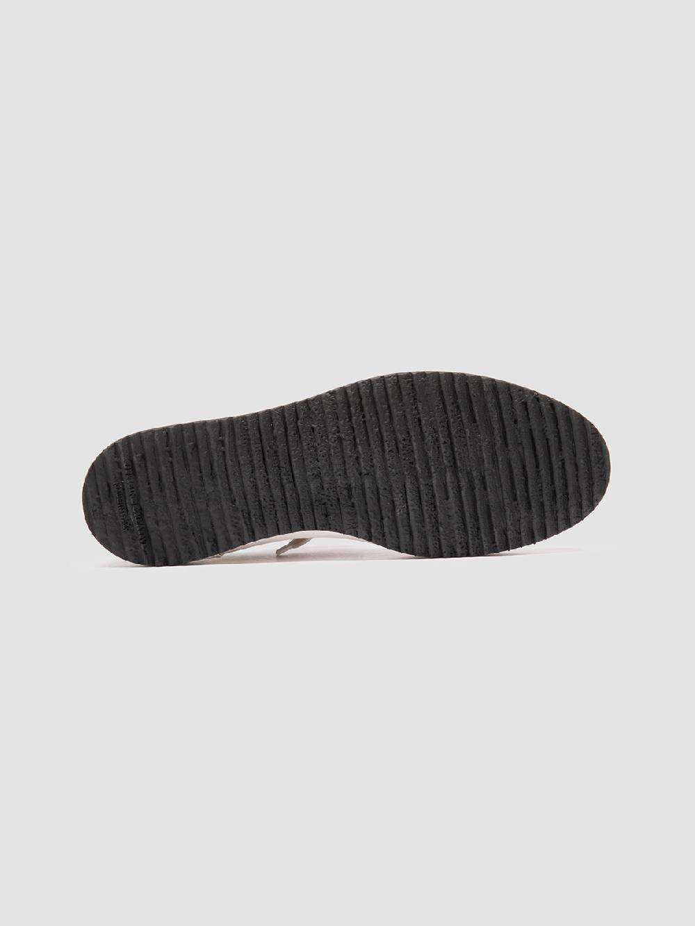 Officine Creative MES DD 101 Sneaker Basse in Pelle Grigia Pezzi Unici