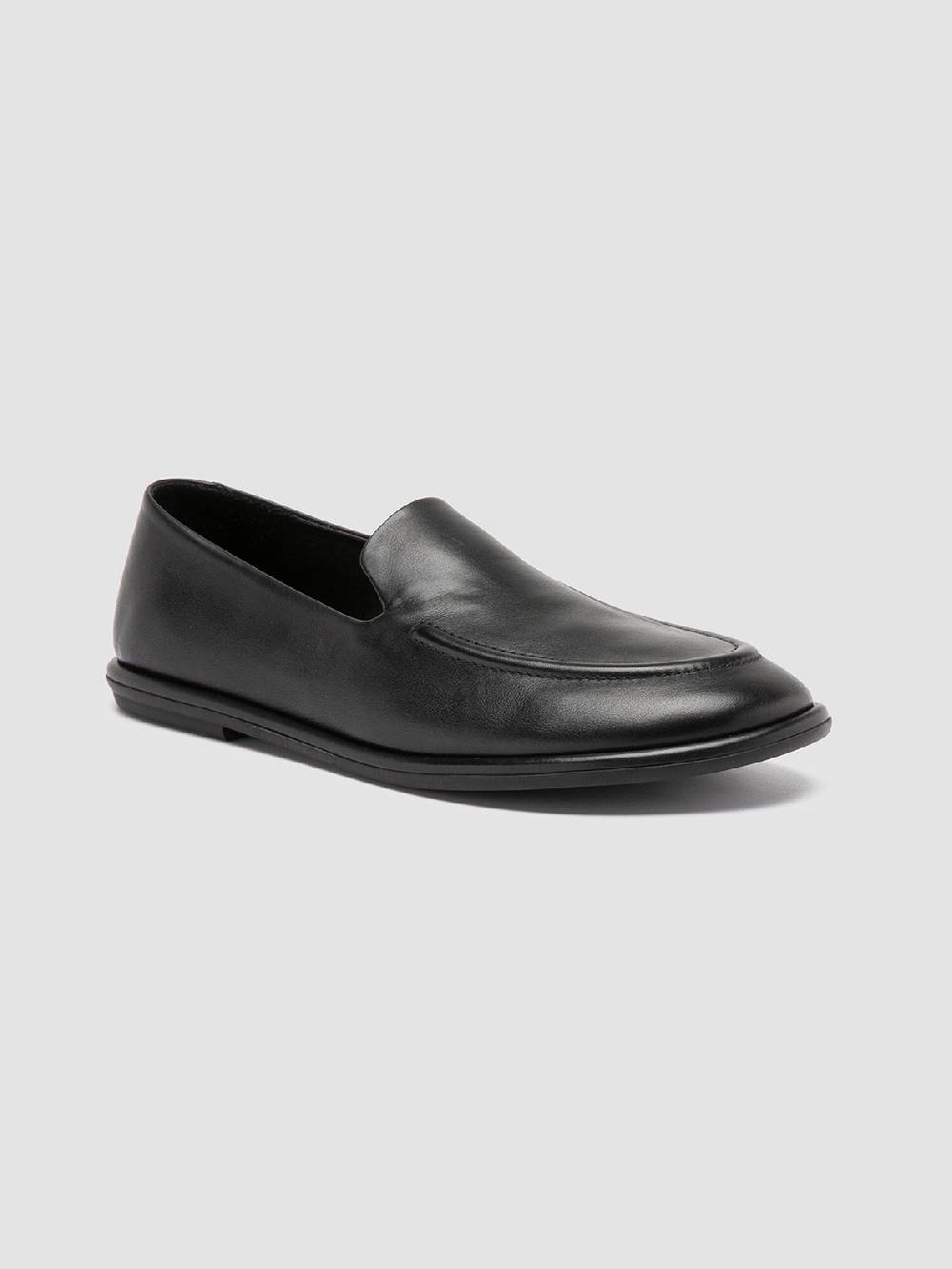 Officine Creative MIENNE 101 Mocassini in Pelle Nera Qualità Garantita