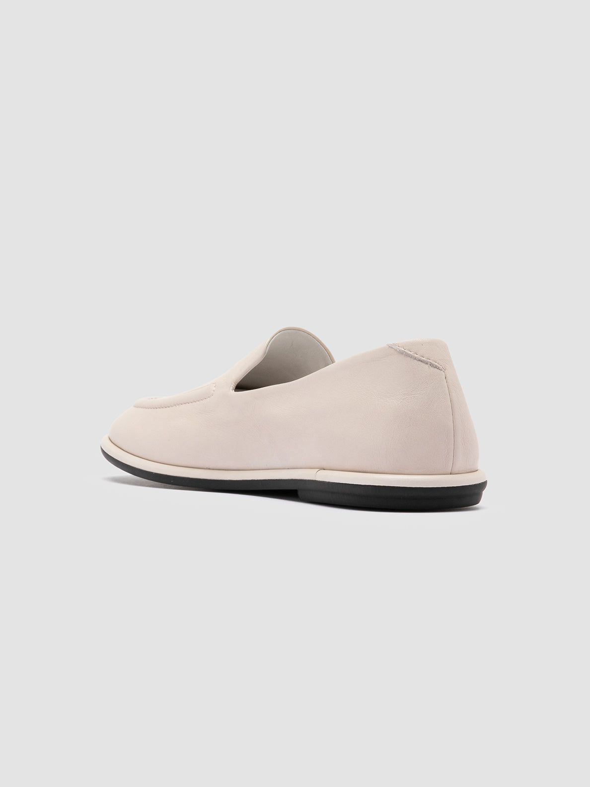 Officine Creative MIENNE 101 Mocassini in Pelle Bianca Negozi Online
