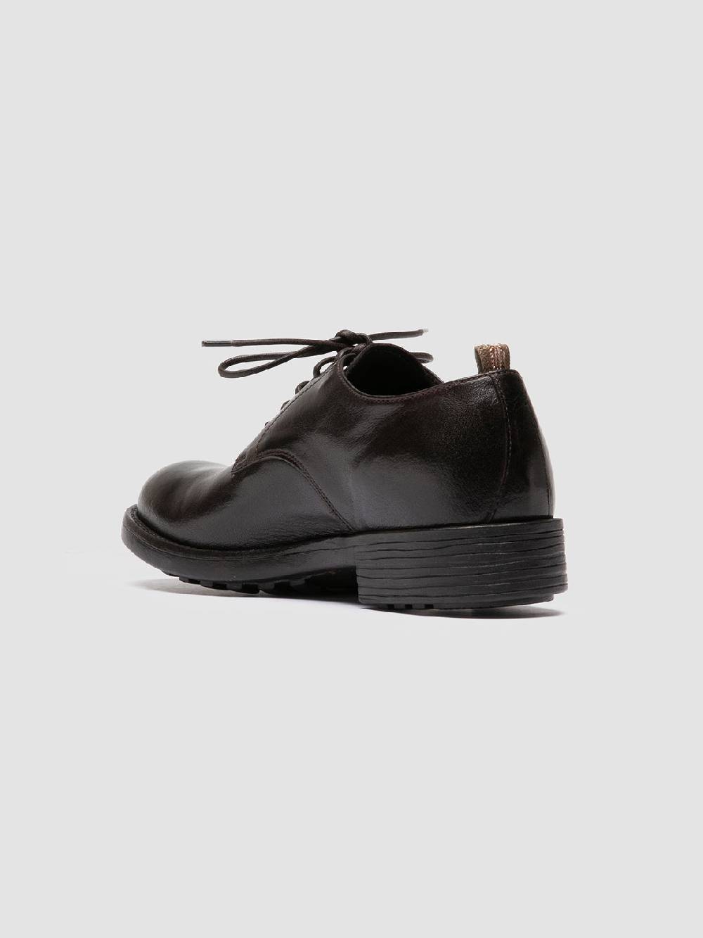 Officine Creative SERGEANT 101 Derby in Pelle Bordeaux Economico