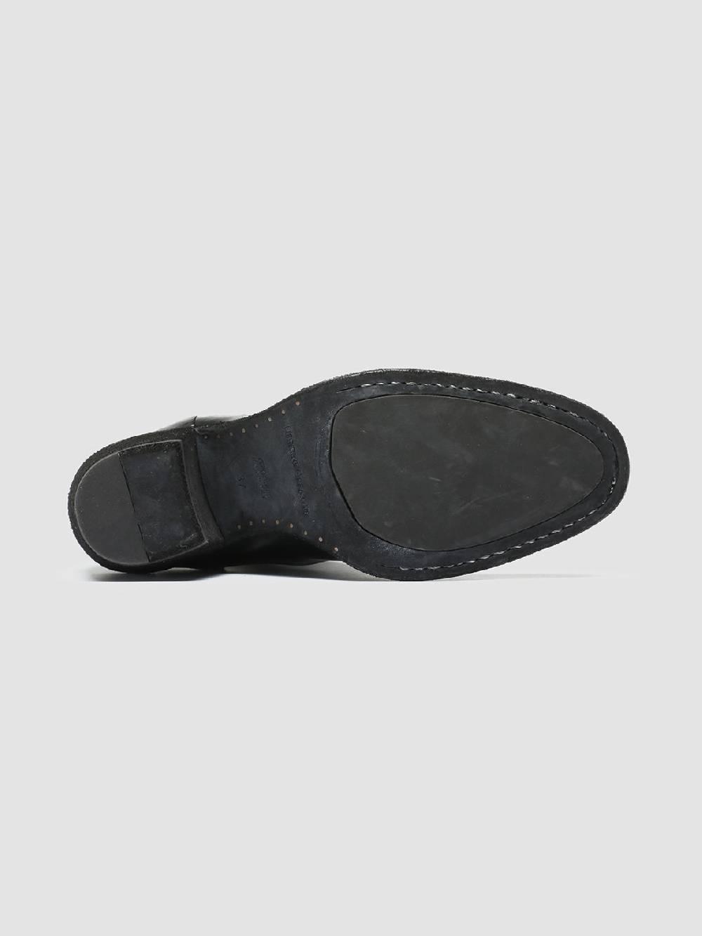 Officine Creative SYDNE 005 Stivali Zip in Pelle Nera Offerte