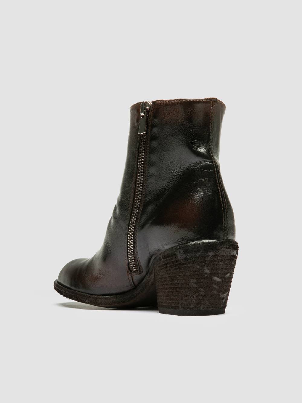 Officine Creative SYDNE 008 Brown Leather Boots Hotsell