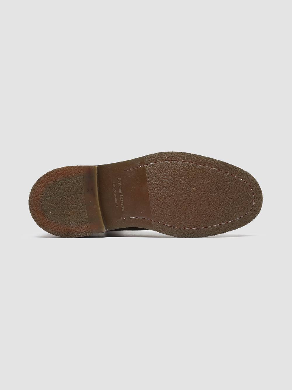 Officine Creative HOPKINS FLEXI 204 Stivali Pull On in Camoscio Tortora Vendita Economica