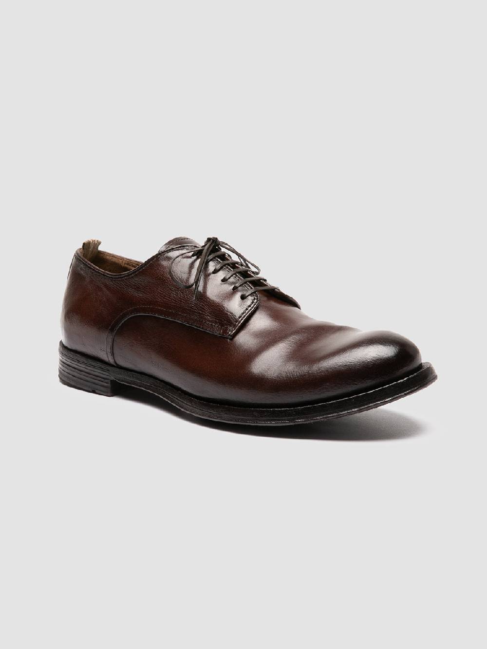 Officine Creative ANATOMIA 012 Derby in Pelle Marrone Moda