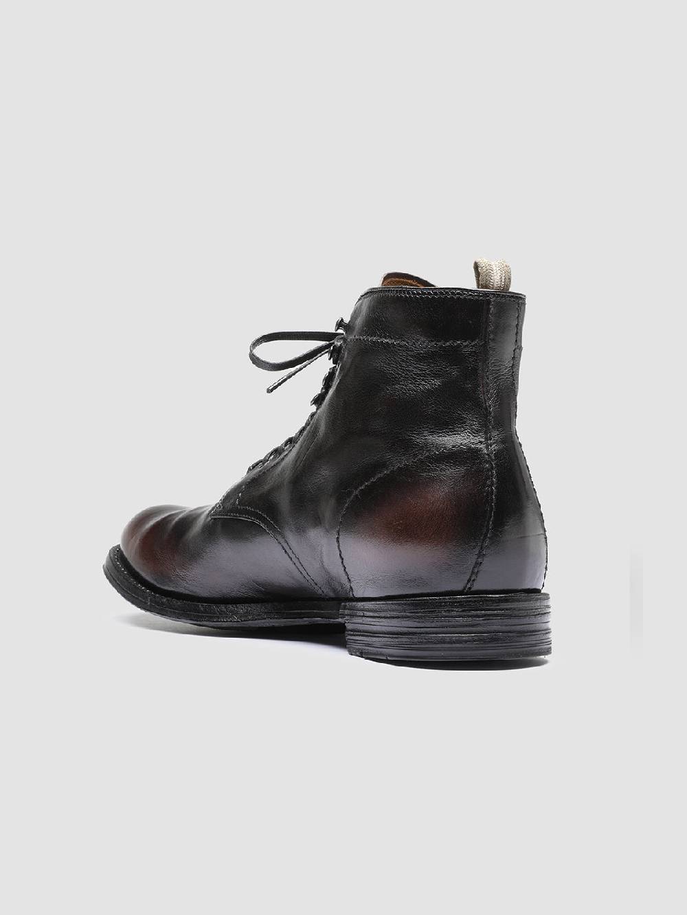 Officine Creative ANATOMIA 013 Stivaletti in Pelle Nera Italy