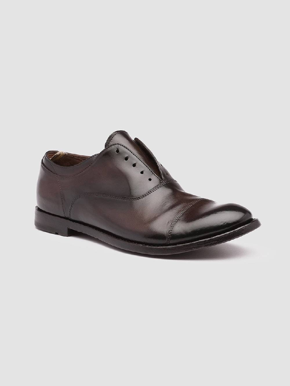 Officine Creative ANATOMIA 08 Oxford in Pelle Marrone Pezzi Unici
