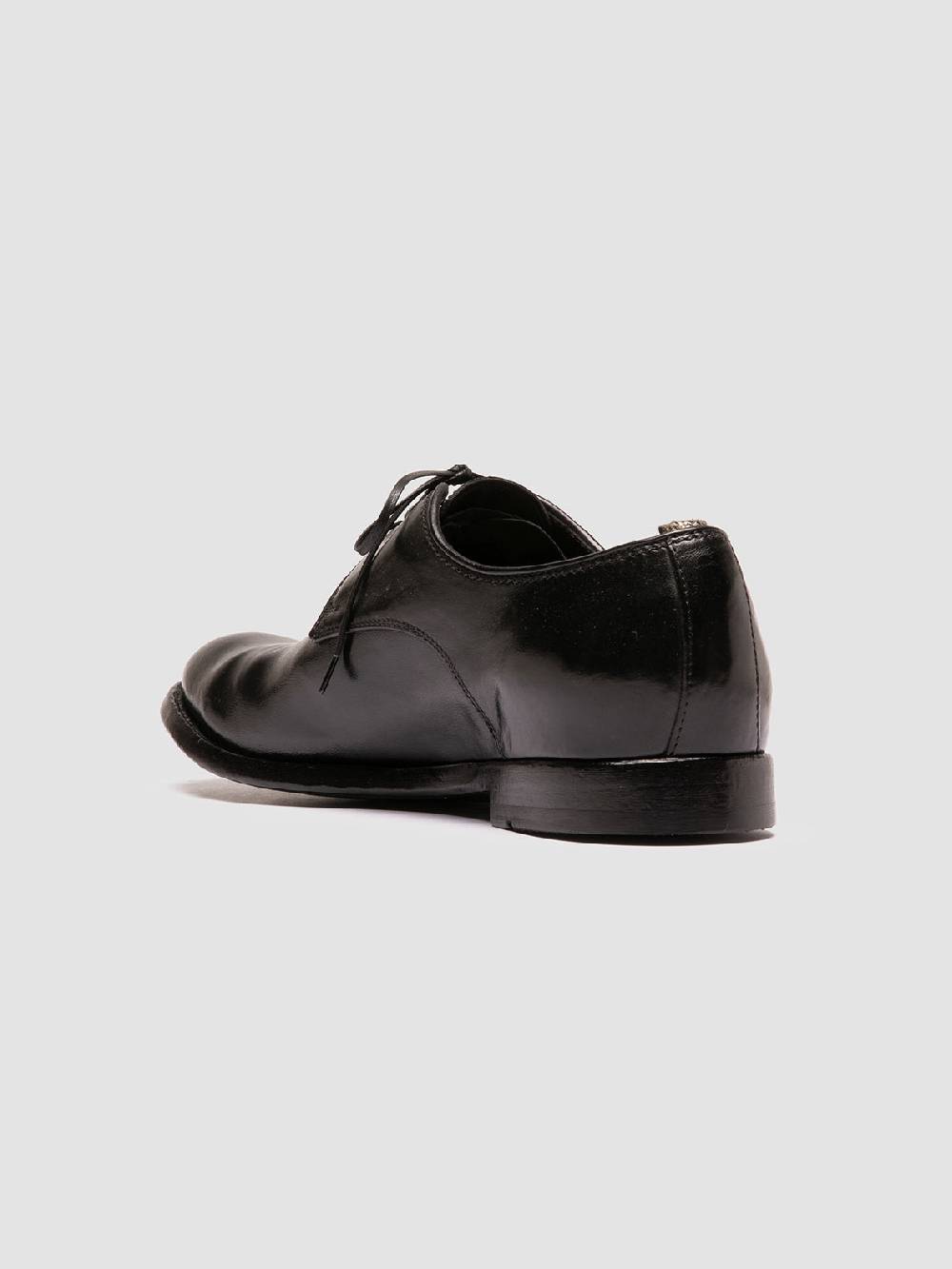 Officine Creative ANATOMIA 87 Scarpe Derby in Pelle Nera Consegna Veloce