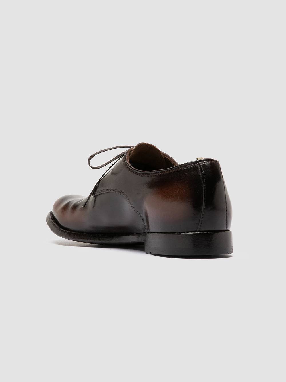Officine Creative ANATOMIA 87 Scarpe Derby in Pelle Marrone Promozione Limitata