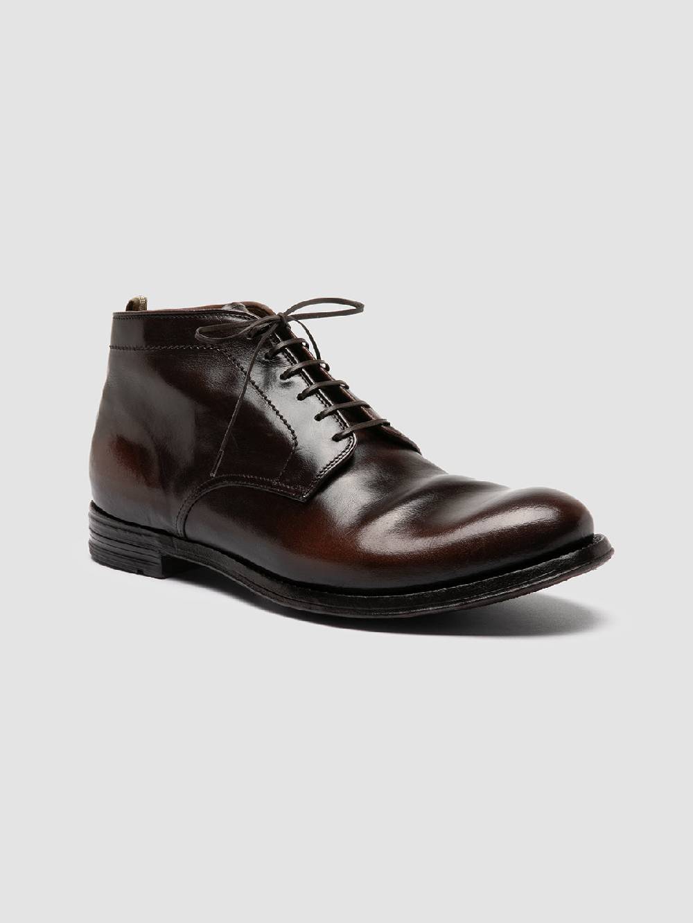 Officine Creative ANATOMIA 88 Stivali Chukka in Pelle Marrone Shopping Online