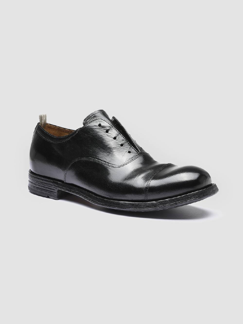 Officine Creative BALANCE 006 Oxford in Pelle Nera Affare Del Giorno