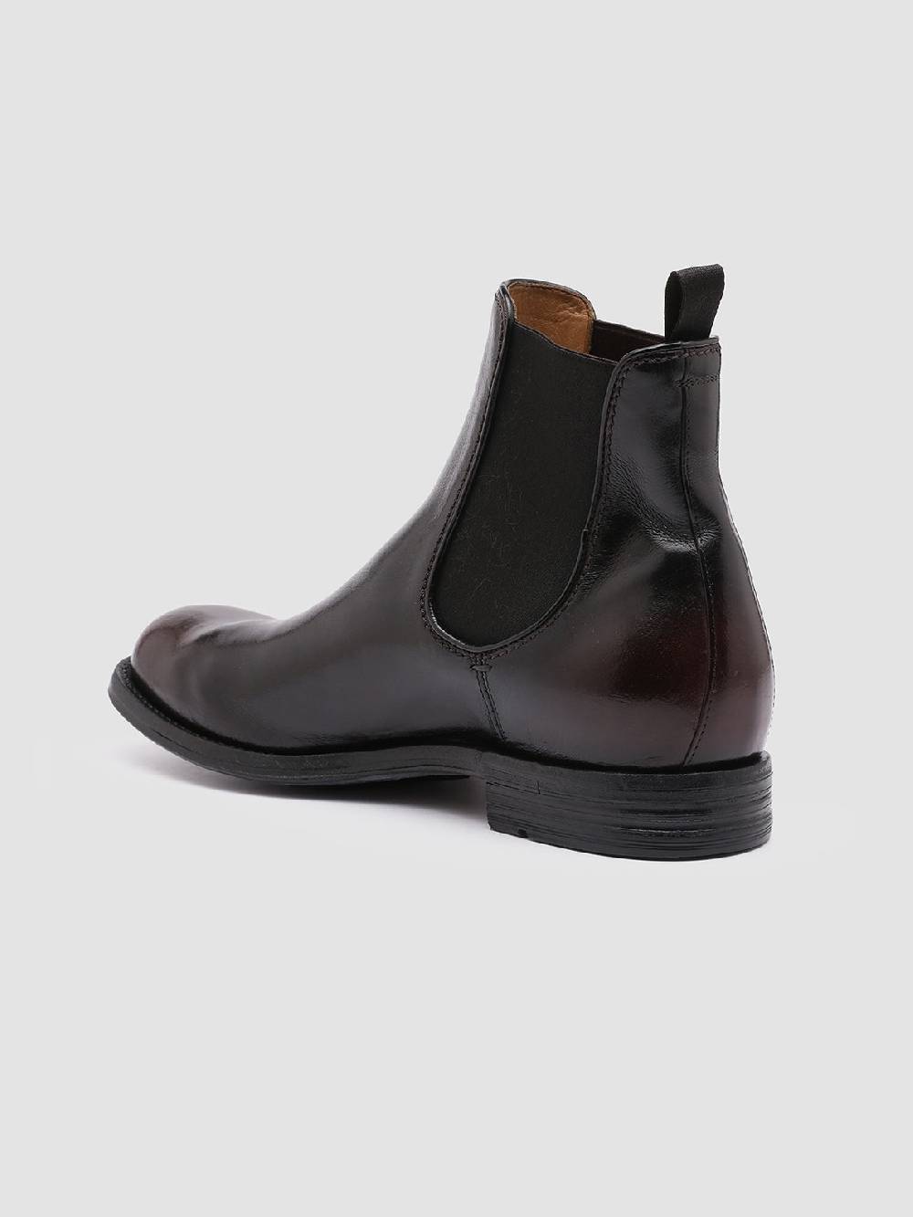 Officine Creative BALANCE 008 Stivaletti Chelsea in Pelle Nera Prezzo Ridotto