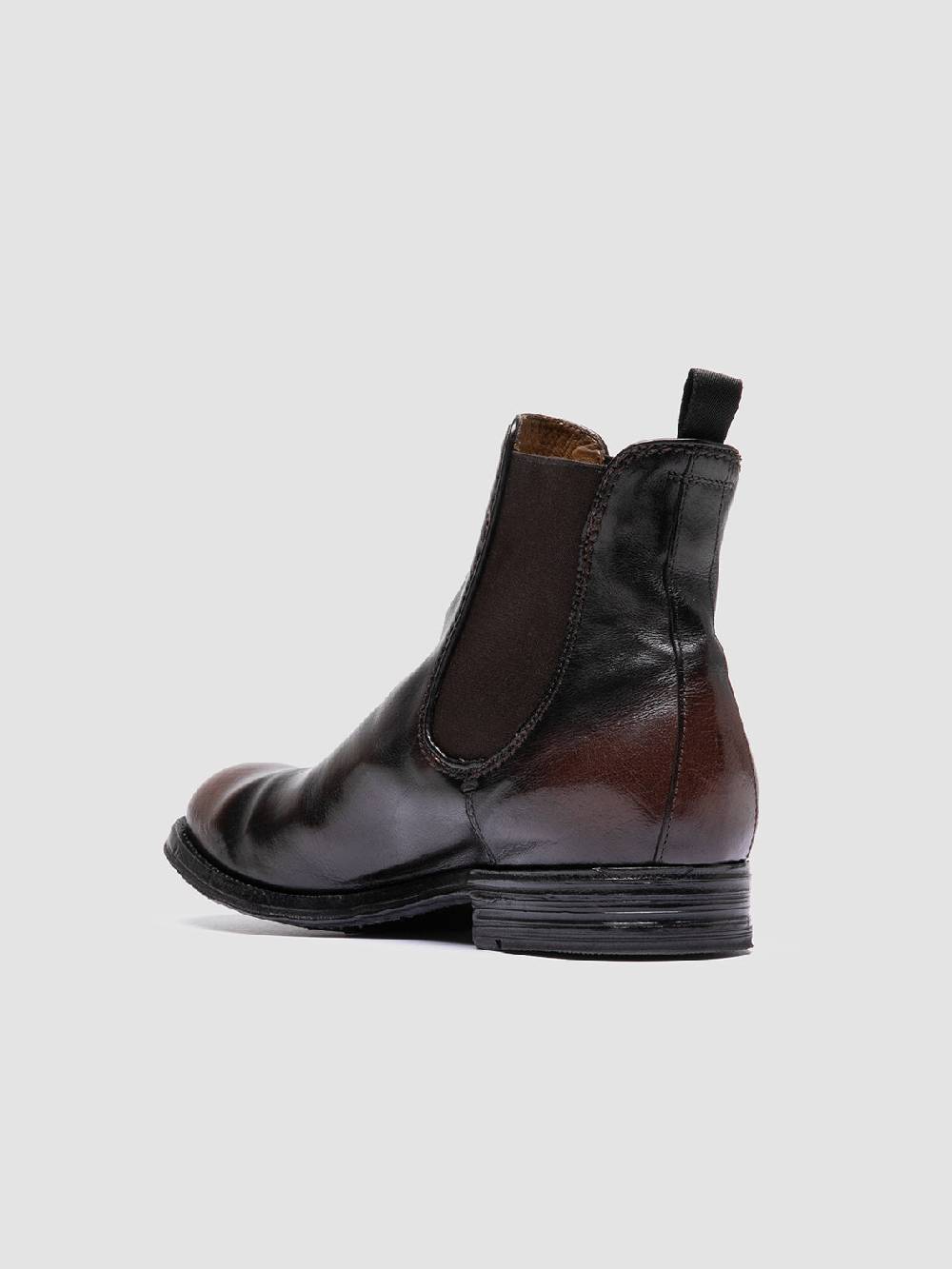 Officine Creative BALANCE 008 Brown Leather Chelsea Boots Convenienza