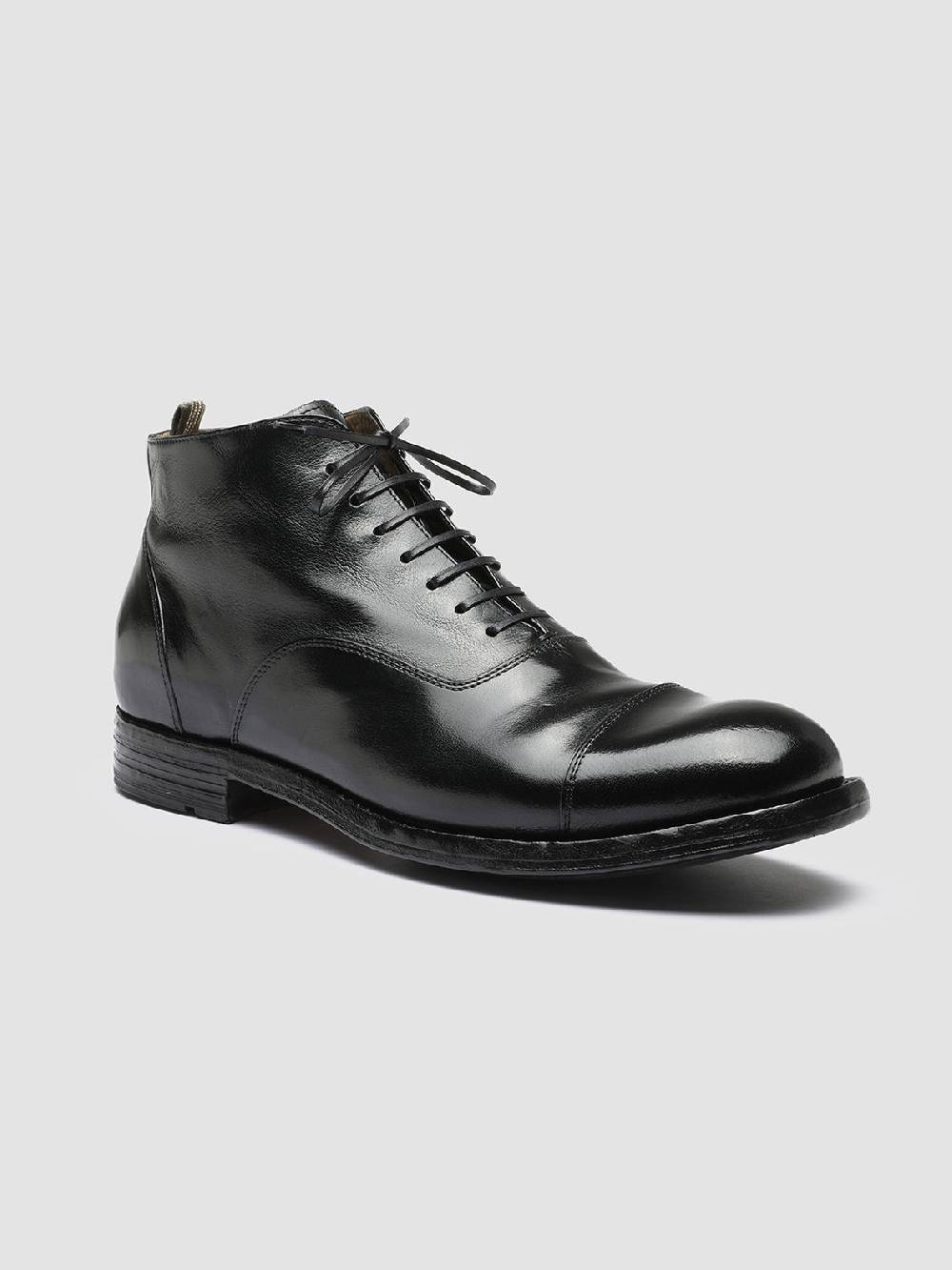 Officine Creative BALANCE 009 Stivaletti in Pelle Nera Novità