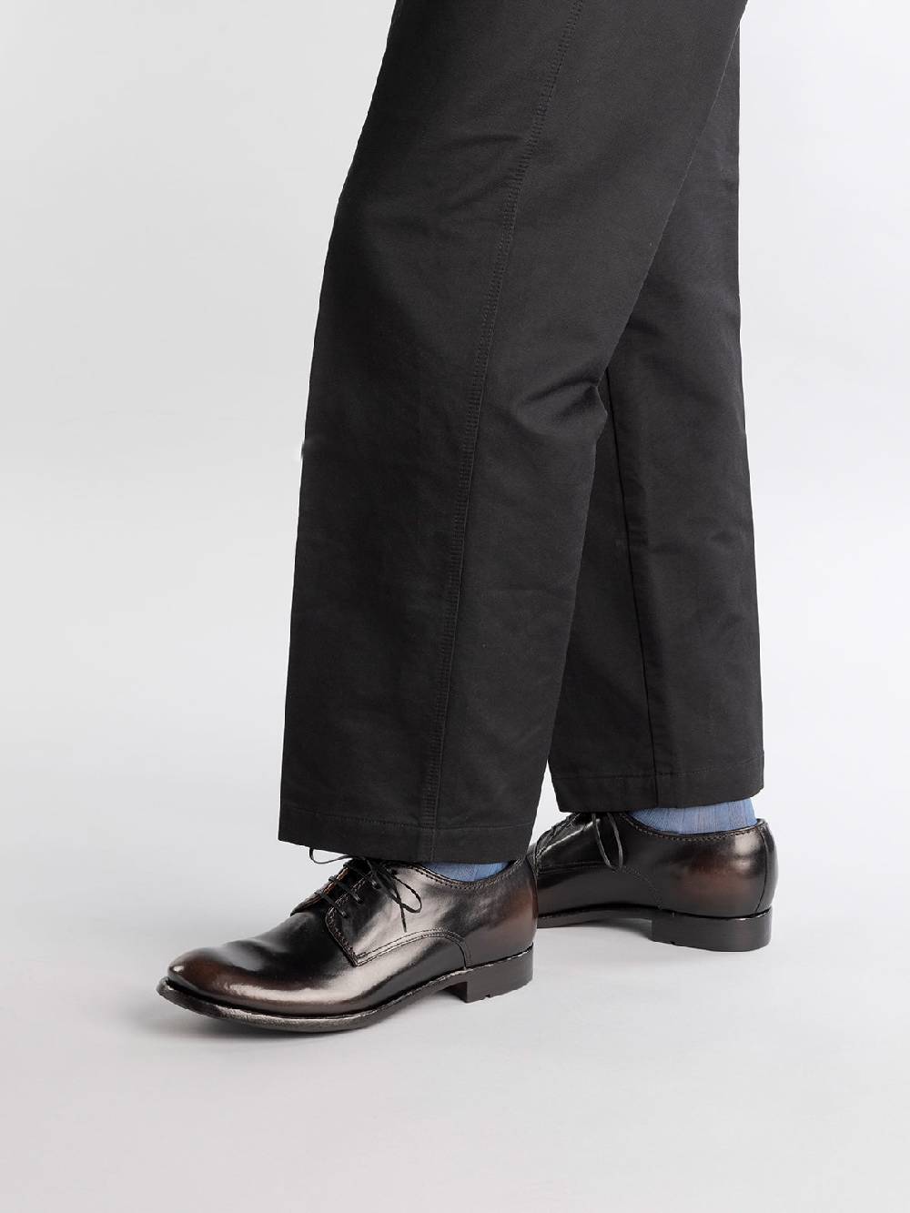 Officine Creative BALANCE 015 Scarpe Derby in Pelle Marrone Presa