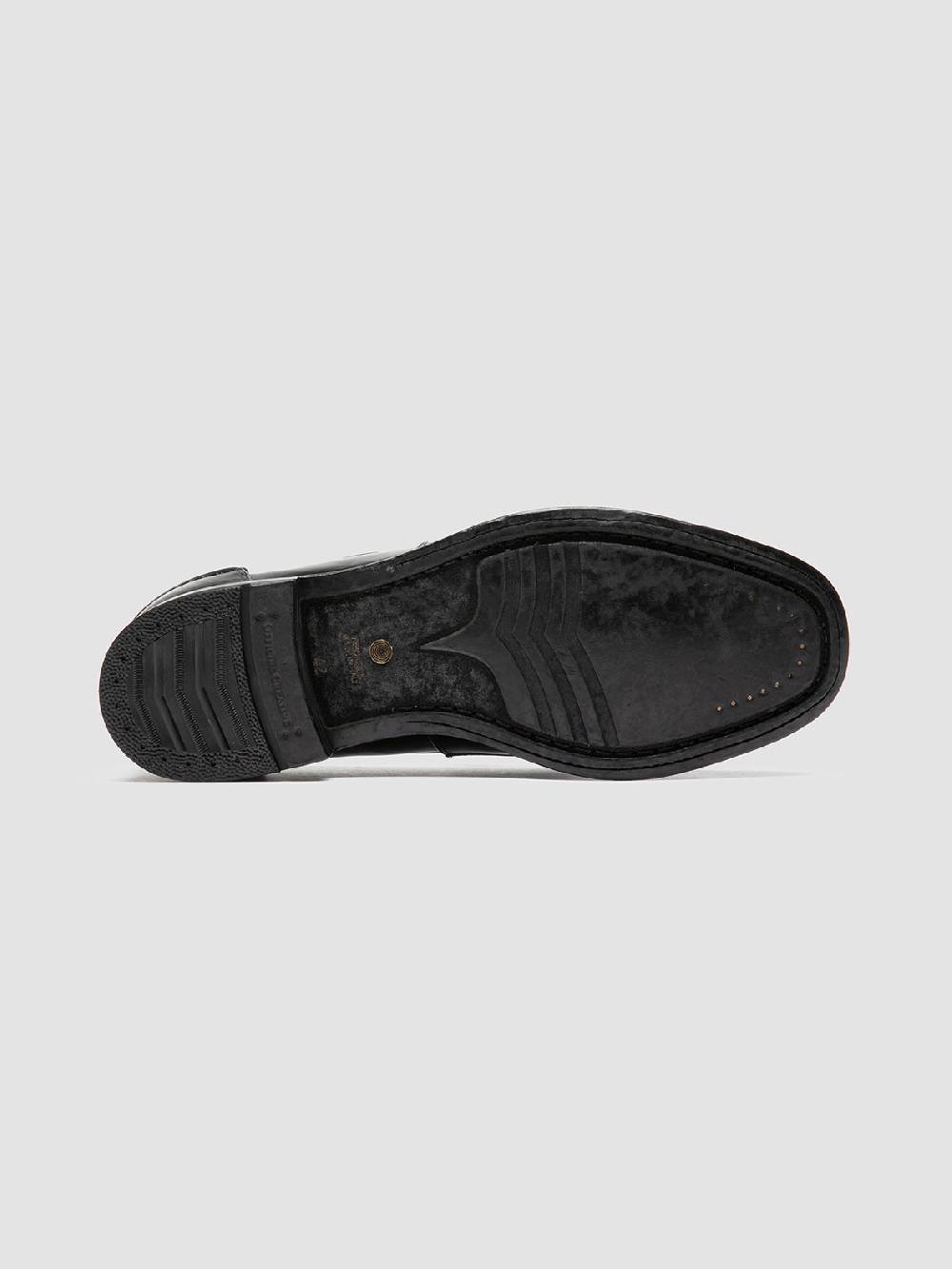 Officine Creative BALANCE 017 Mocassini Penny in Pelle Blu Sconto
