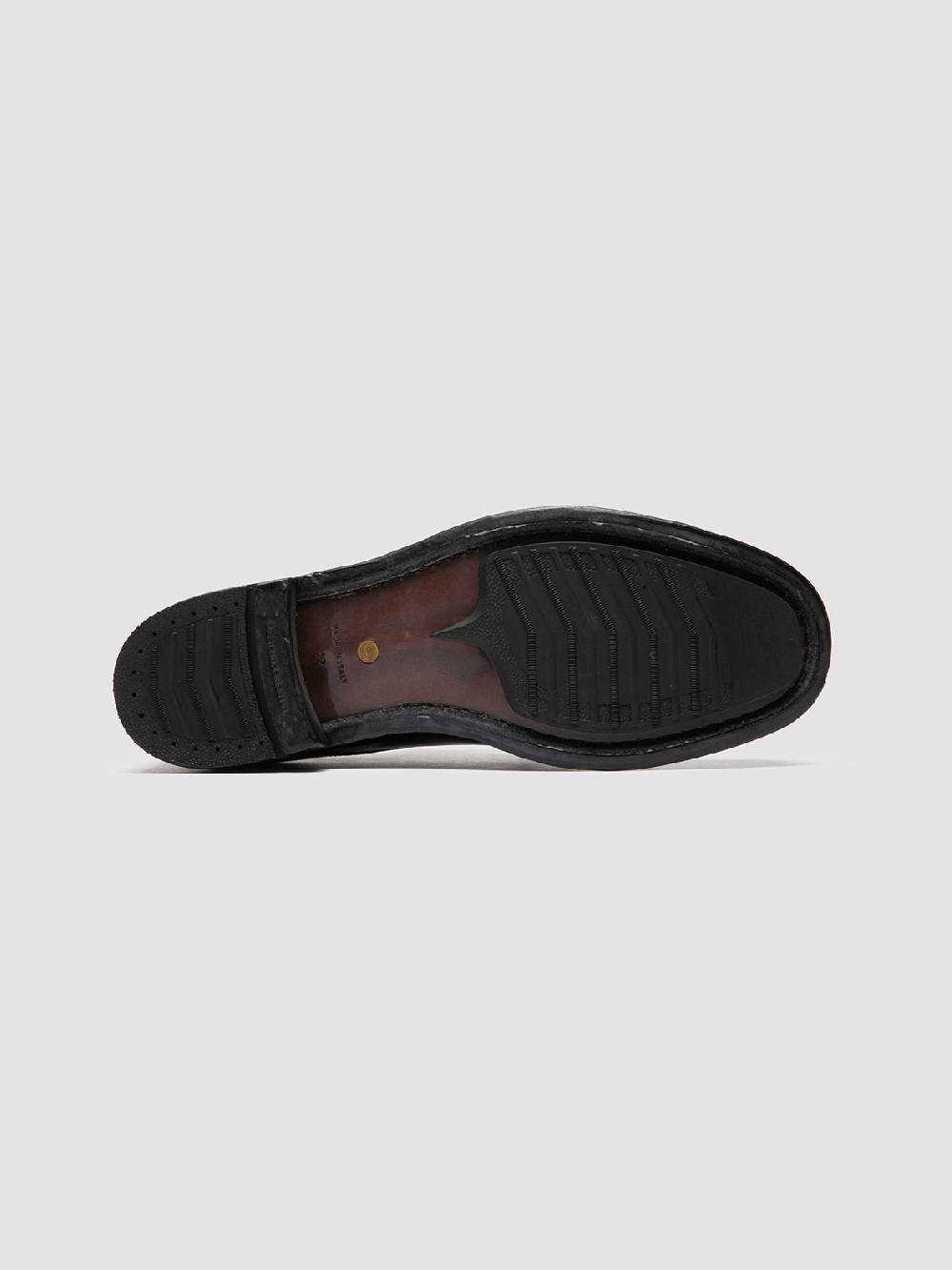 Officine Creative BALANCE 019 Derby in Pelle Nera Grande vendita