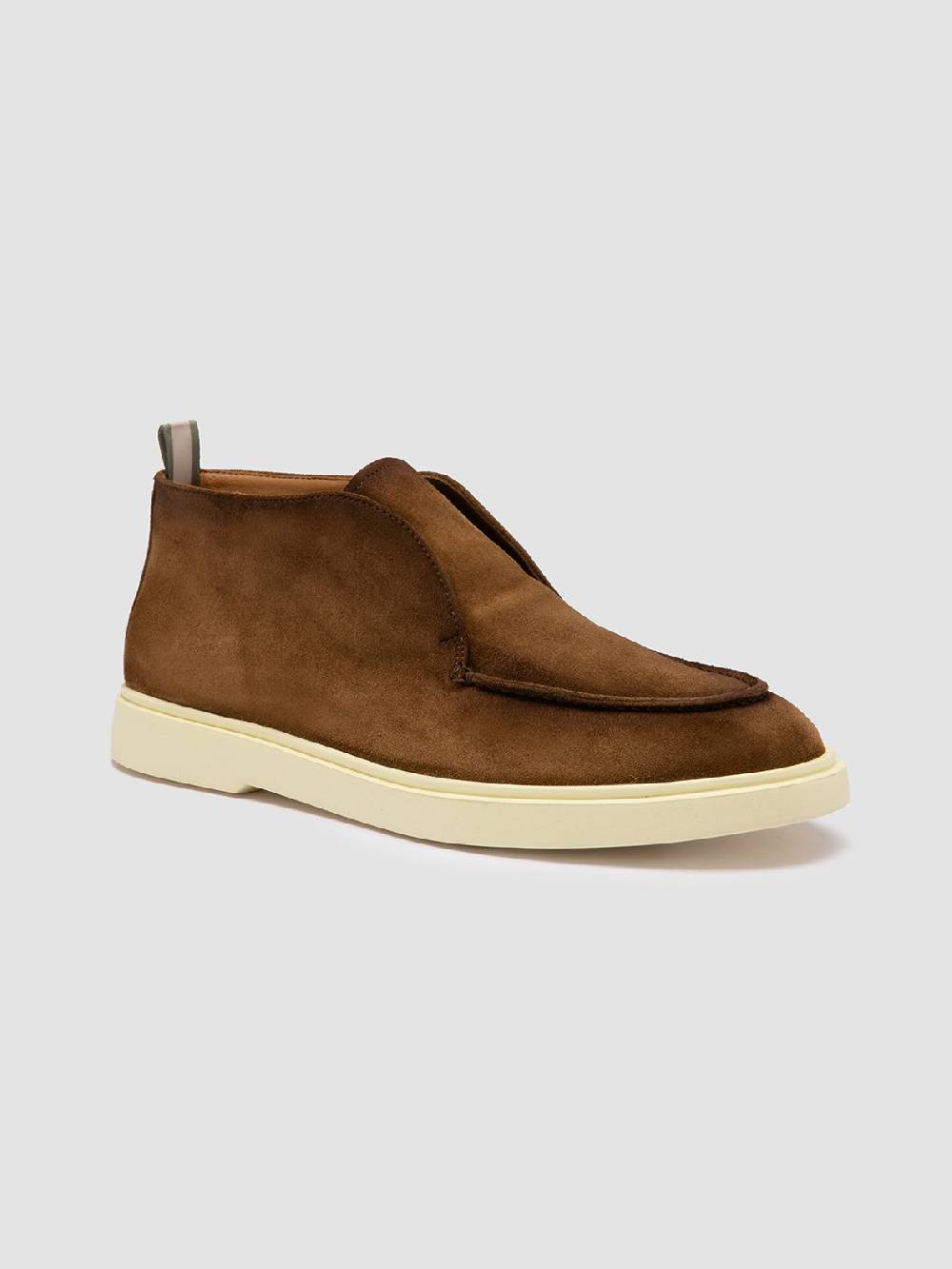 Officine Creative BONES 003 Stivaletti Chukka in Pelle Scamosciata Marrone Hotsell