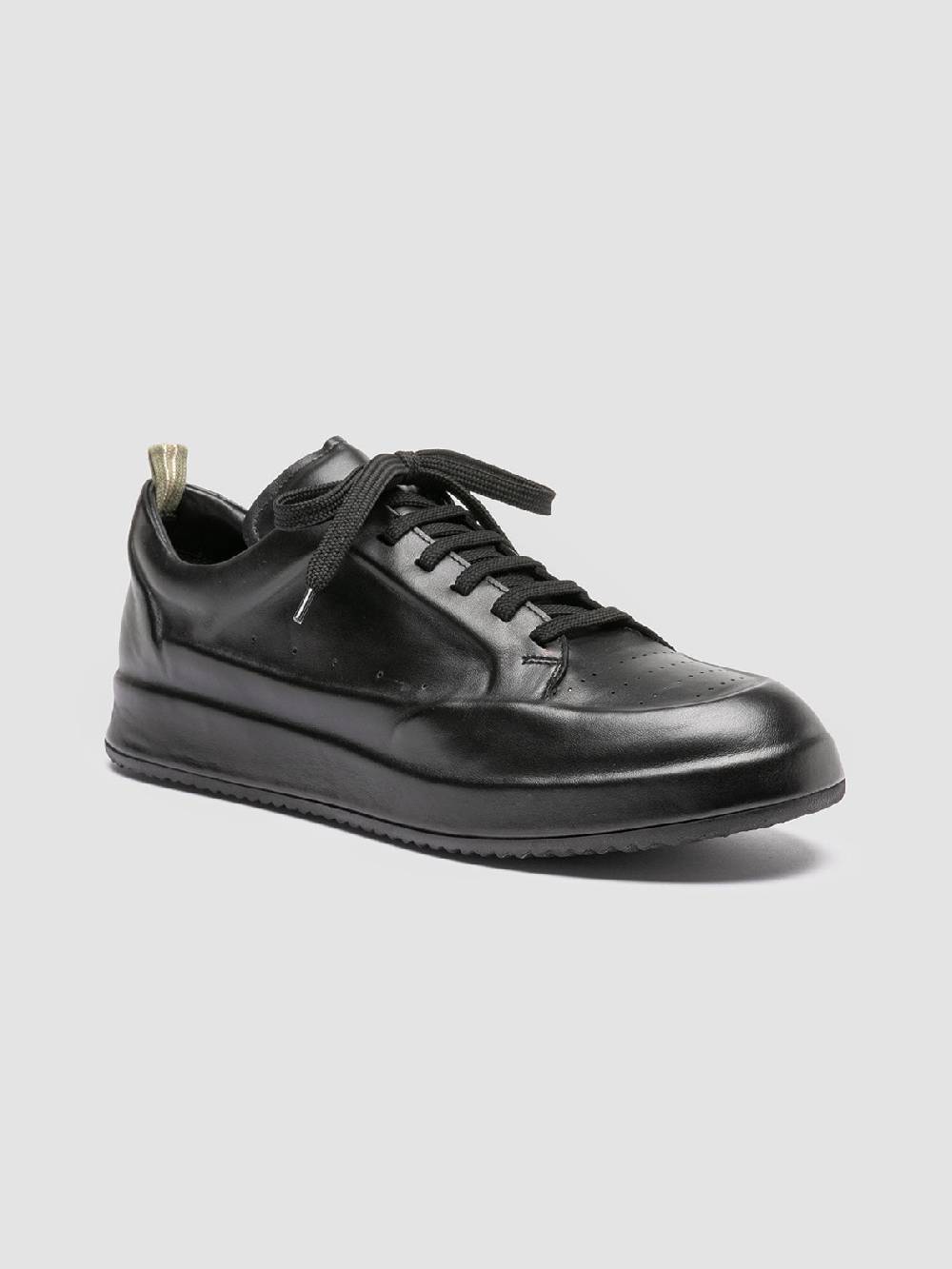 Officine Creative ACE 016 Sneakers in Pelle Nera Vendite Flash