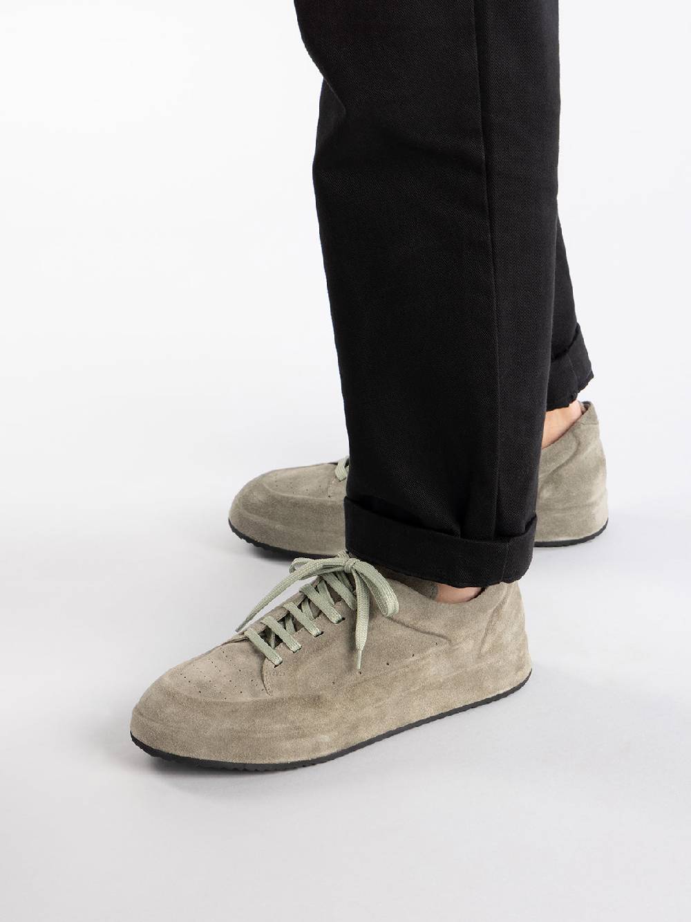 Officine Creative ACE 016 Sneaker in Pelle Scamosciata Blu Negozio
