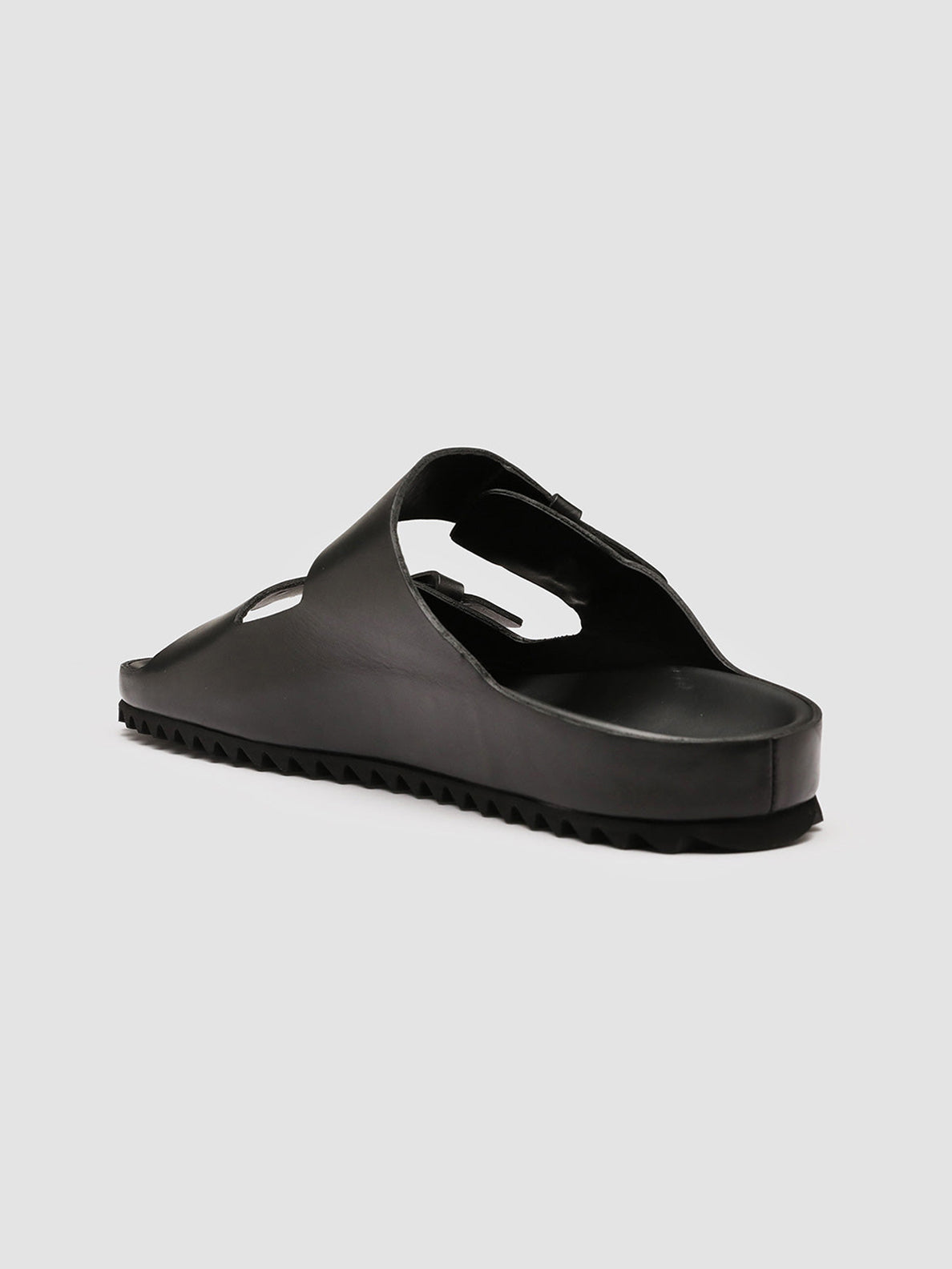 Officine Creative AGORA' 002 Sandali in Pelle Nera 2025