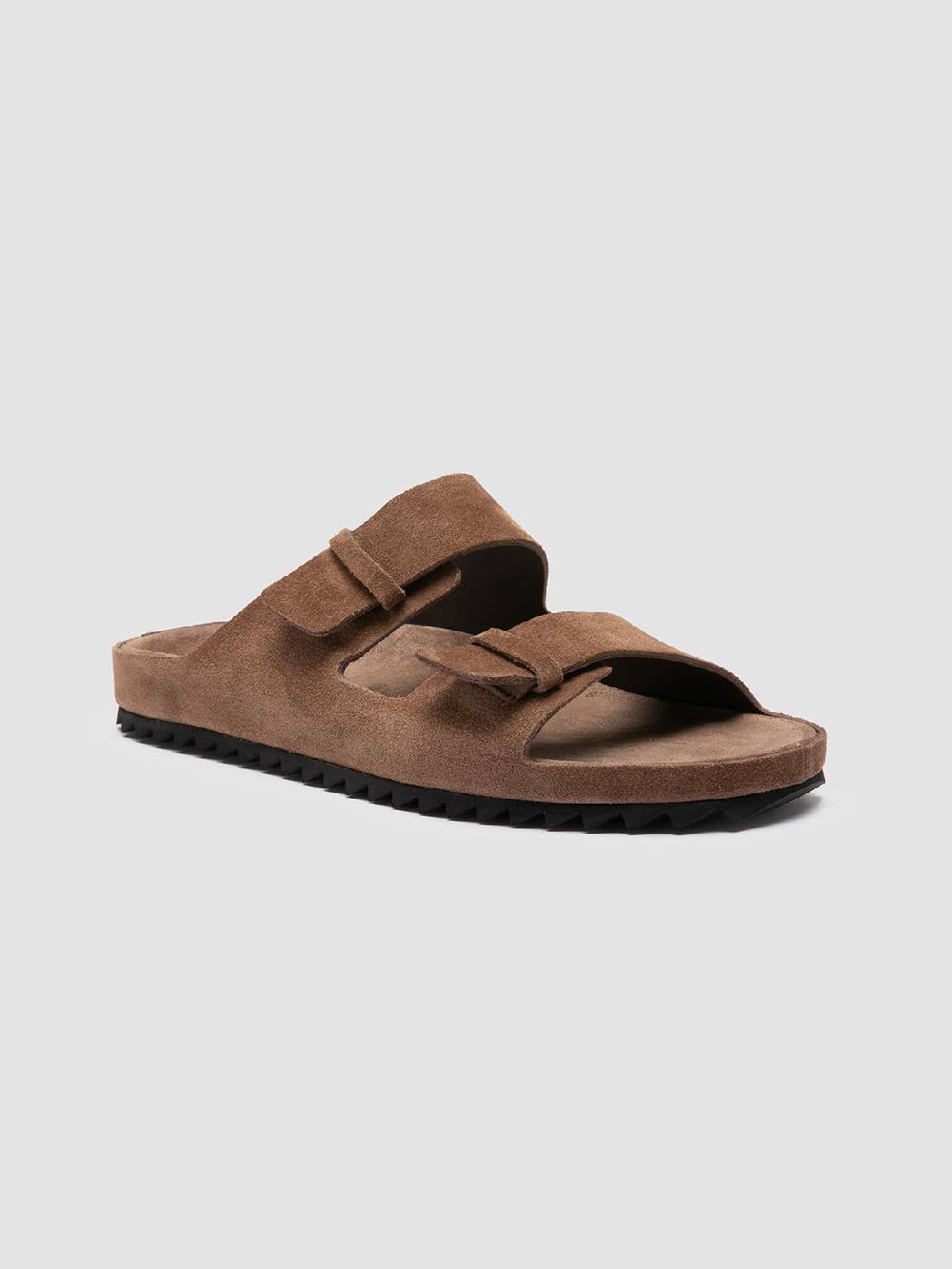 Officine Creative AGORA’ 002 Sandali in pelle scamosciata Marrone In Linea
