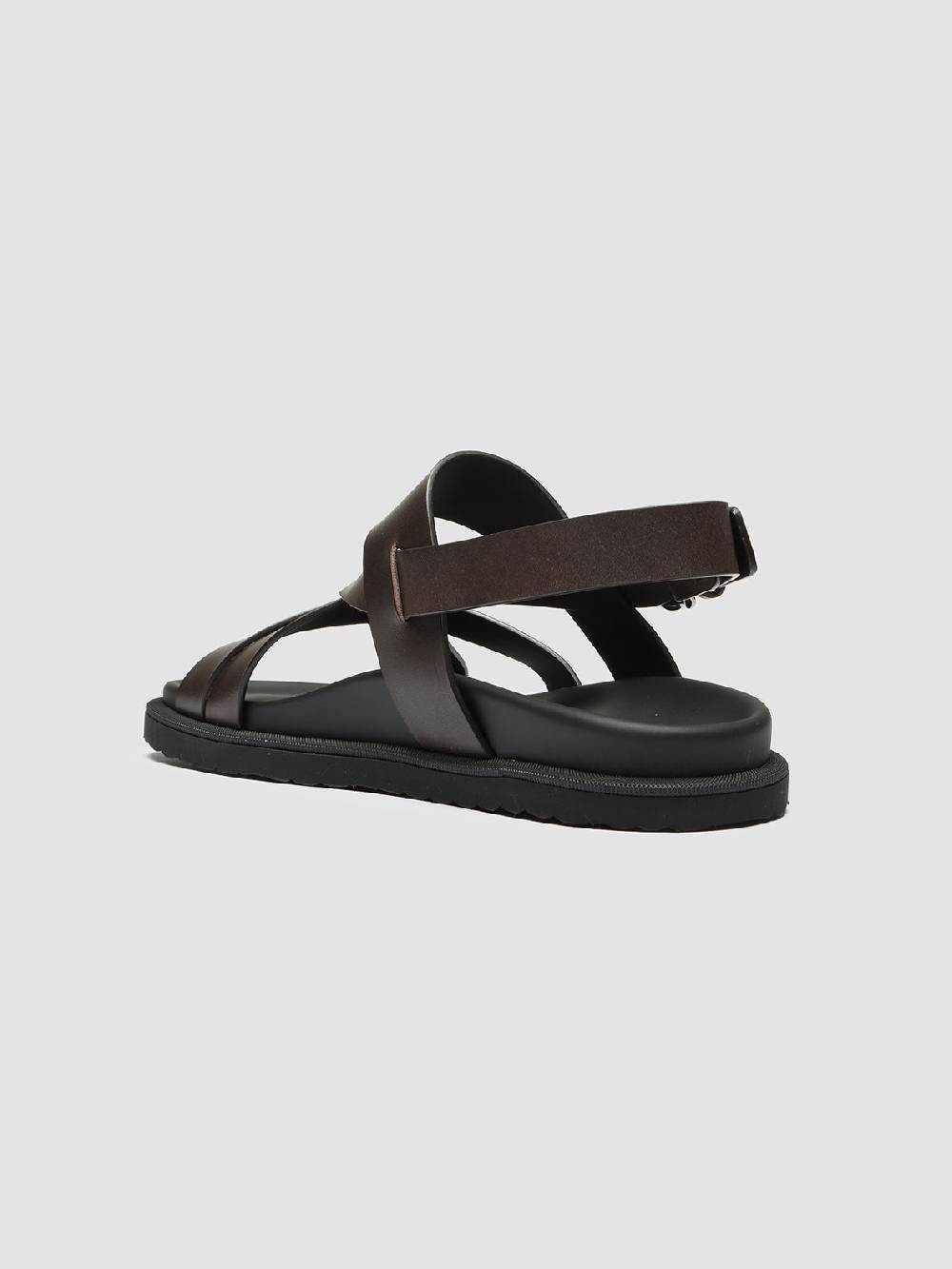 Officine Creative CHARRAT 002 Sandali in Pelle Marrone Vendita