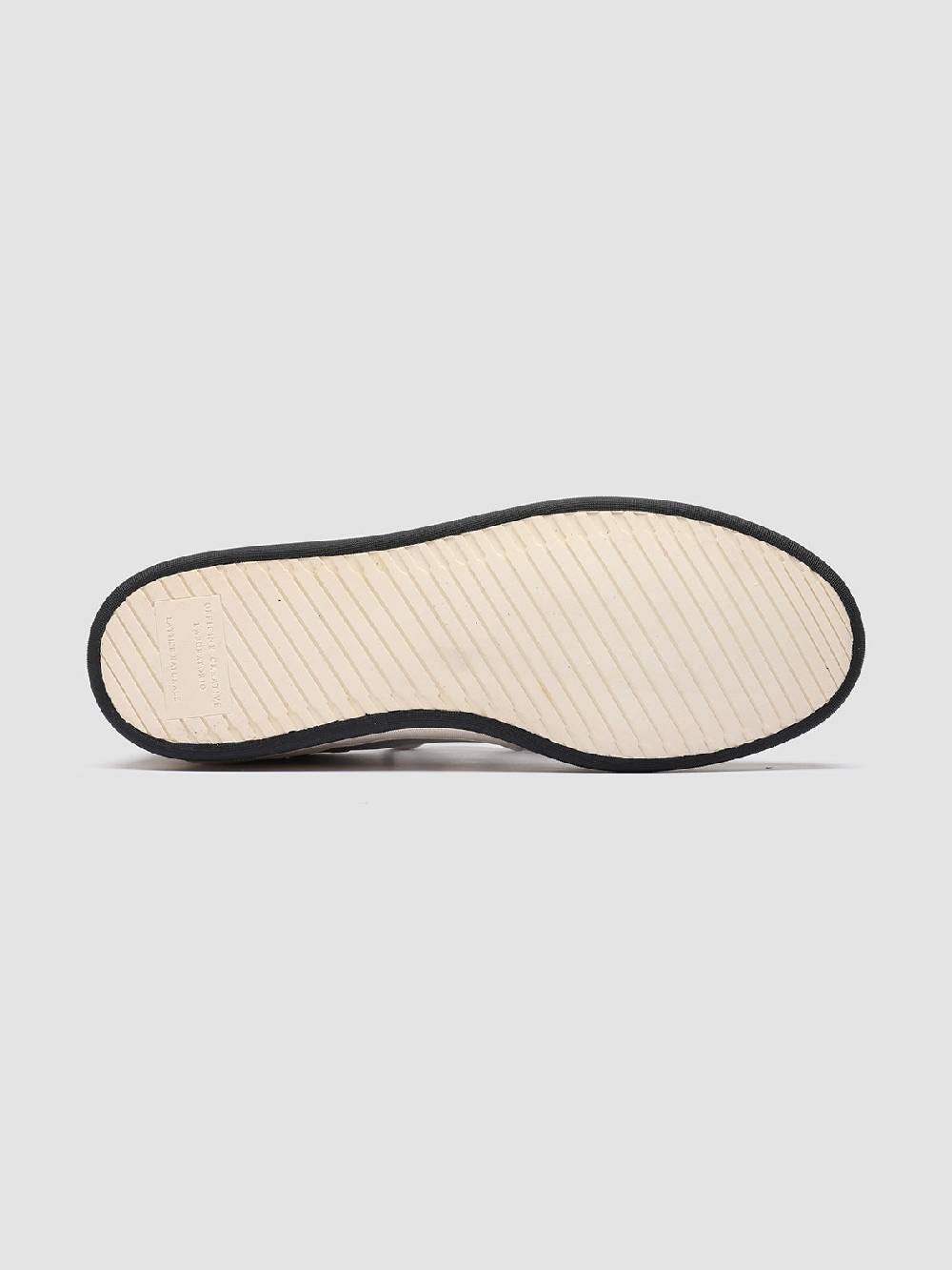 Officine Creative MAGIC 001 Sneakers in Pelle e Camoscio Bianco Pezzi Unici