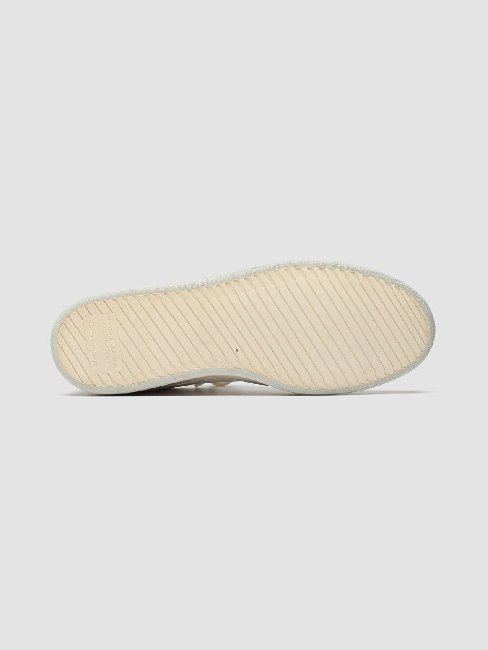 Officine Creative MAGIC 001 Sneakers in Pelle e Camoscio Bianco Qualità Garantita