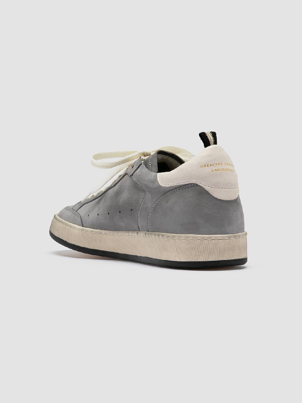 Officine Creative MAGIC 002 Sneakers Basse in Nabuk Grigio Fino Al -60%