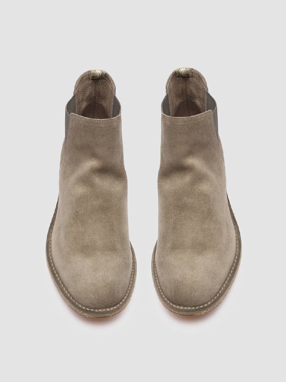 Officine Creative STEPLE 015 Stivaletti Chelsea in Pelle Scamosciata Sottocosto