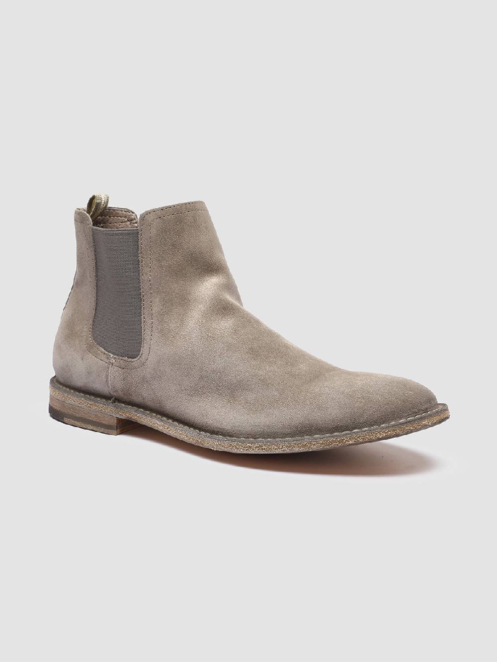Officine Creative STEPLE 015 Stivaletti Chelsea in Pelle Scamosciata Sottocosto