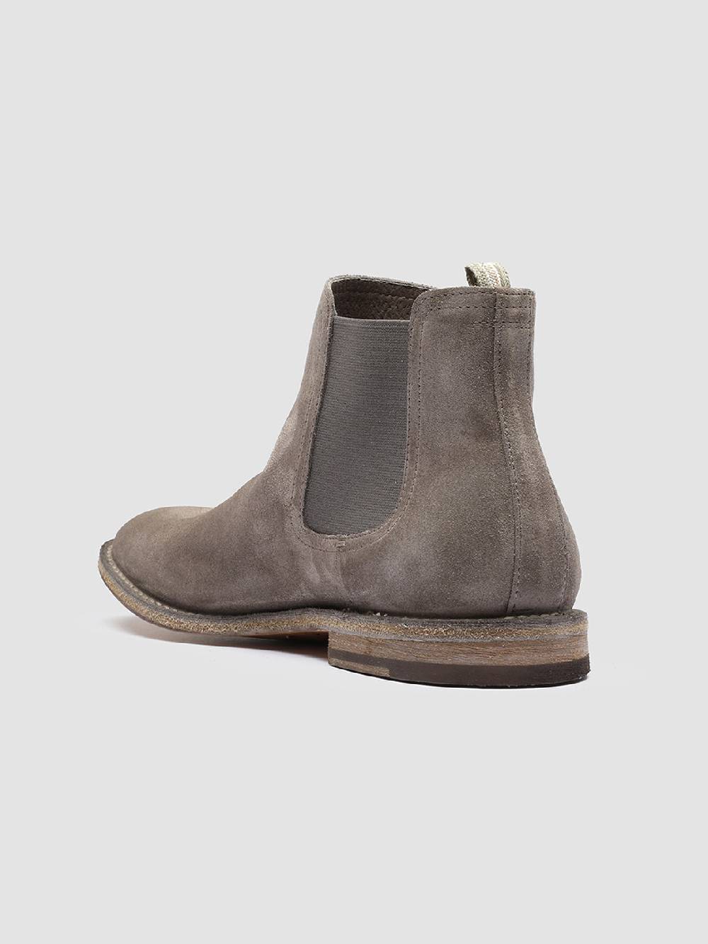Officine Creative STEPLE 015 Stivaletti Chelsea in Pelle Scamosciata Sottocosto