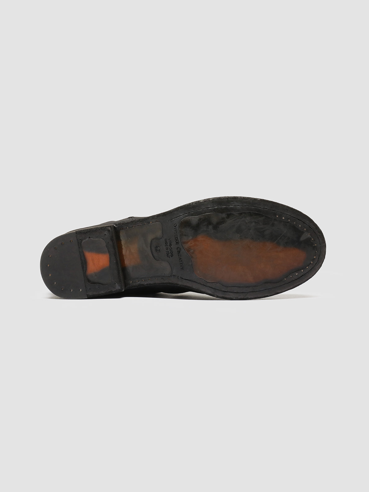 Officine Creative BUBBLE 029 Stivaletti in Pelle Scamosciata Nera Presa