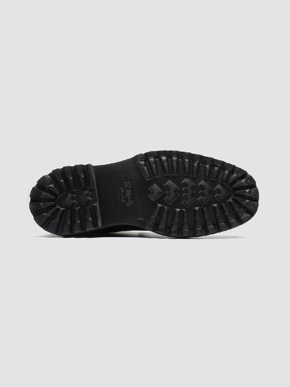 Officine Creative PISTOLS 003 Stivaletti Chelsea in Pelle Scamosciata Nera In Vendita