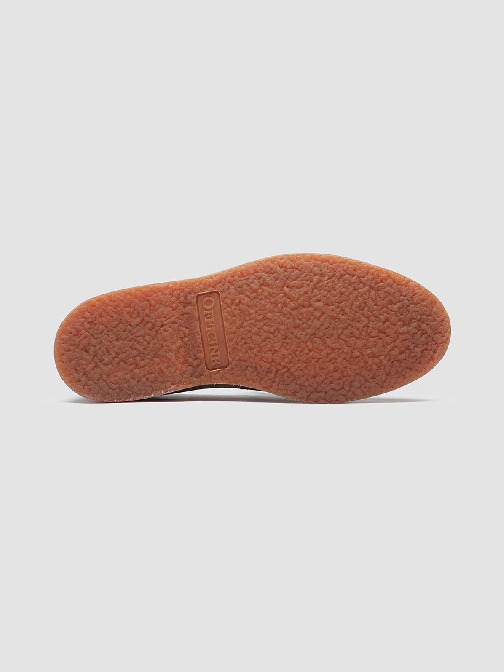 Officine Creative KENT 005 Stivaletti Chelsea in Pelle Scamosciata Marrone Nuova