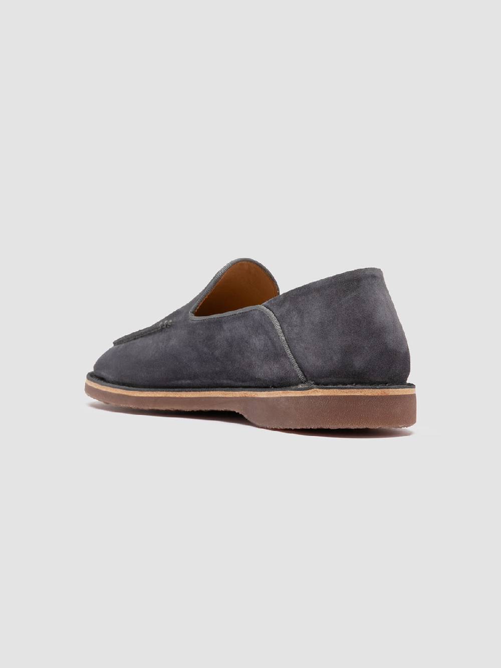 Officine Creative KENT 007 Mocassini in Pelle Scamosciata Blu 2025