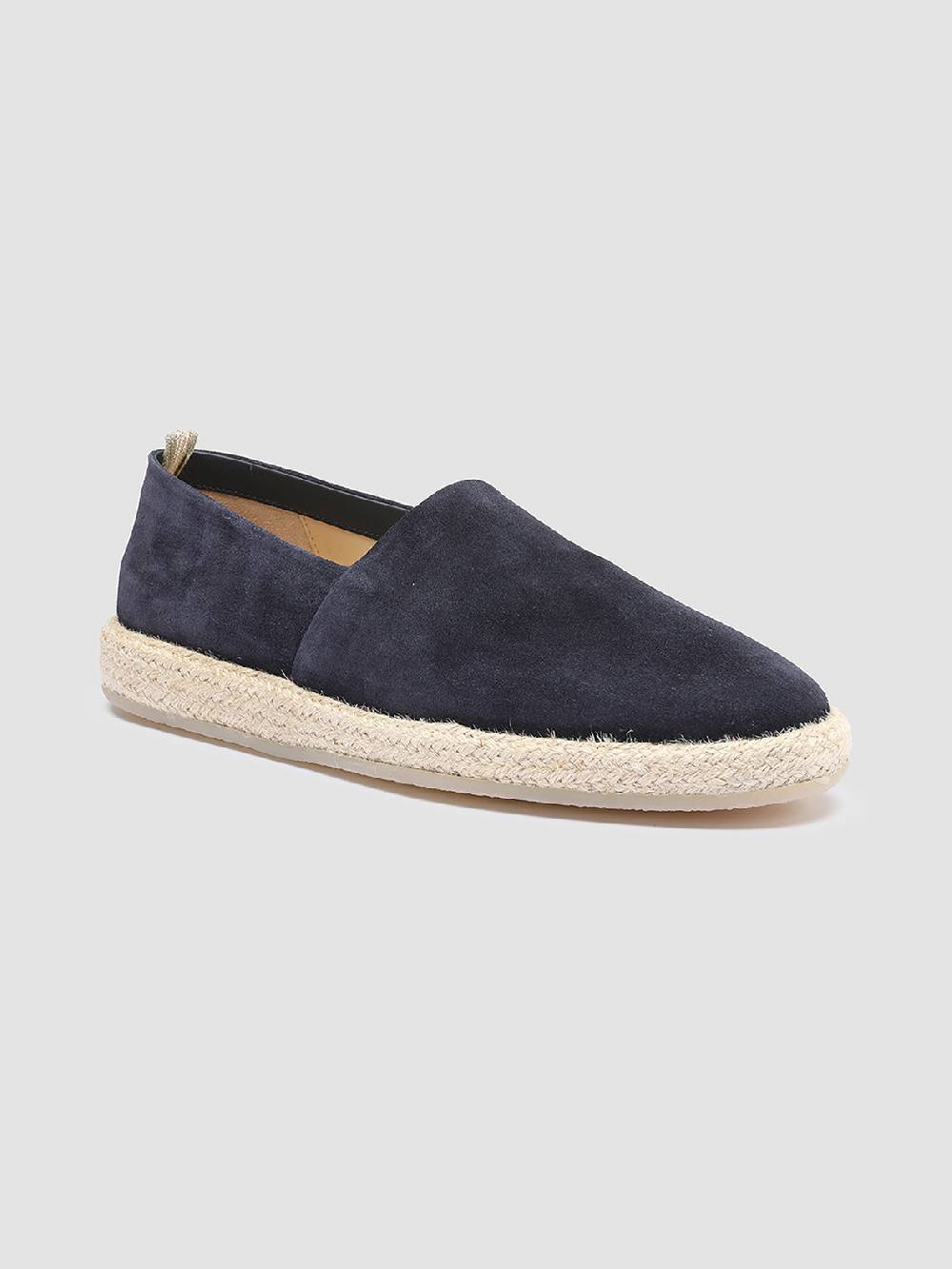 Officine Creative ROPED 001 Mocassini in Camoscio Blu 2025