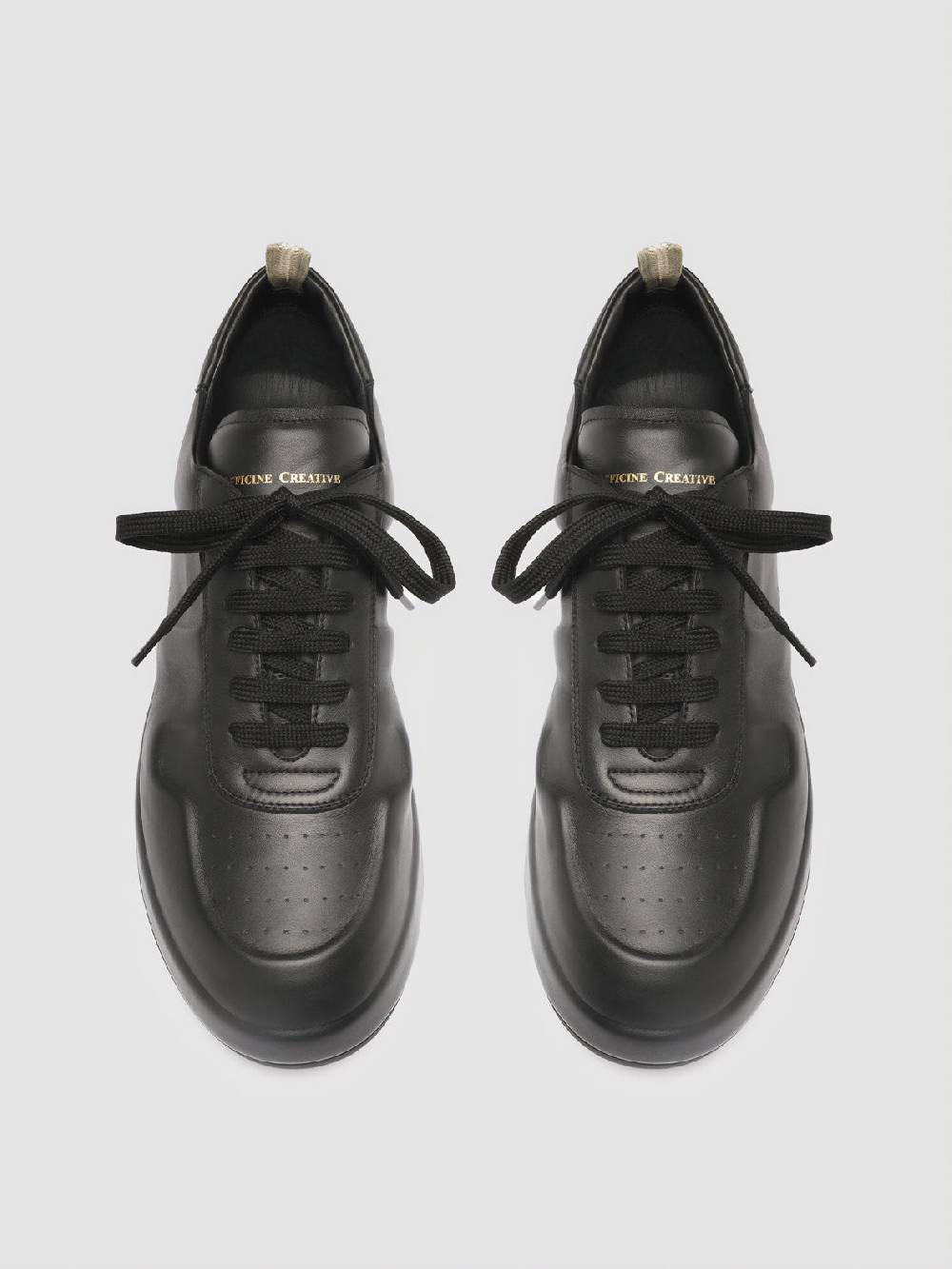 Officine Creative ACE 010 Sneakers in Pelle Nera Promozione