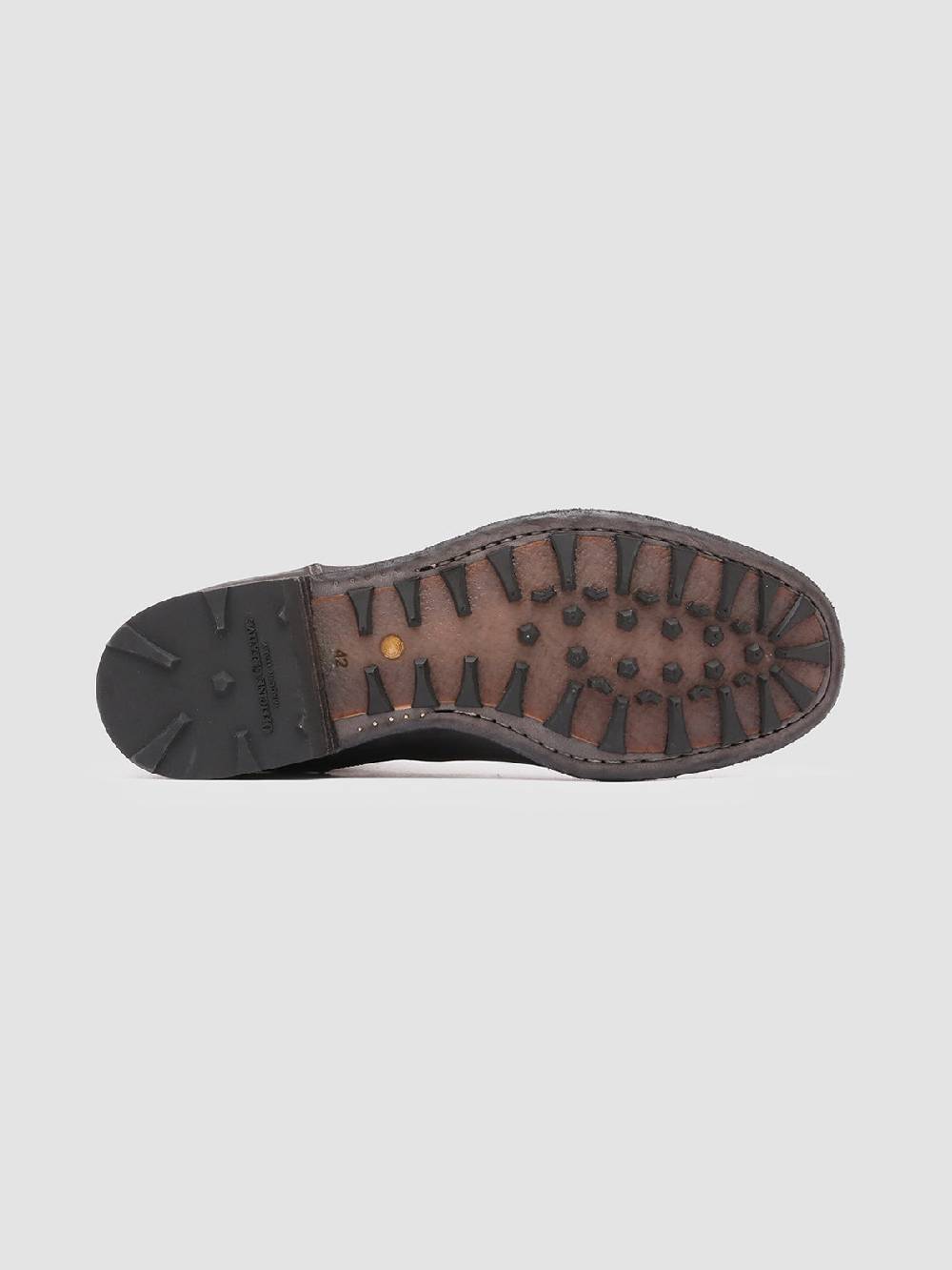 Officine Creative ARBUS 021 Stivaletti Chelsea in Pelle Grigia Negozi Online
