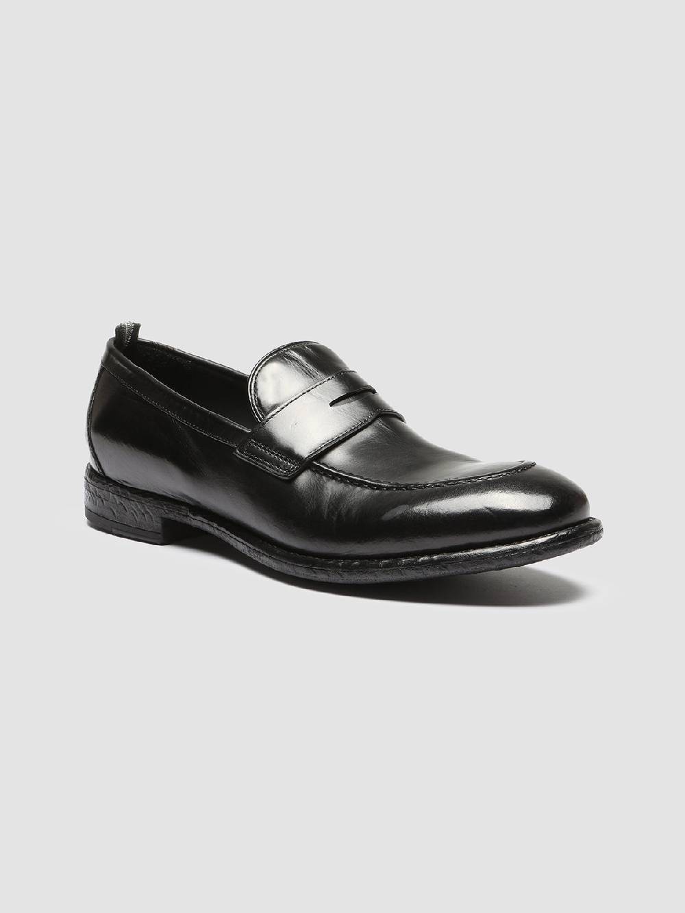 Officine Creative EMORY 024 Mocassini in Pelle Nera Acquista Ora
