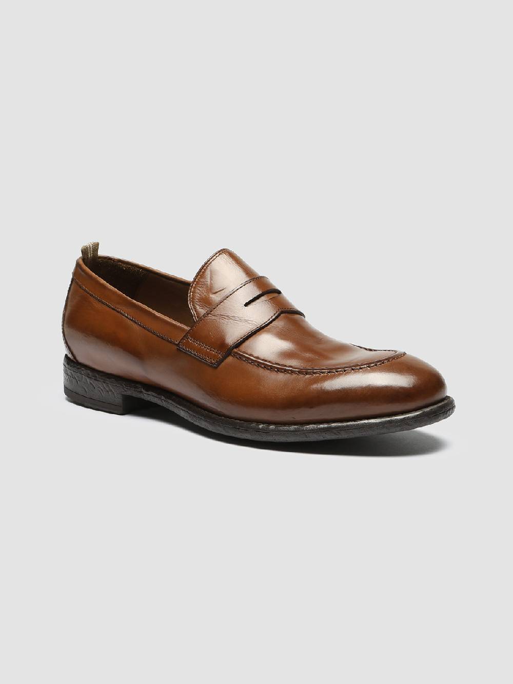 Officine Creative EMORY 024 Mocassini in Pelle Marrone Qualità Garantita