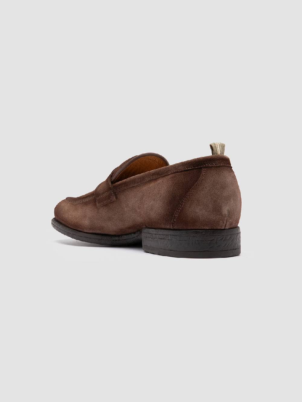 Officine Creative EMORY 024 Mocassini in Pelle Scamosciata Marrone Affare Del Giorno
