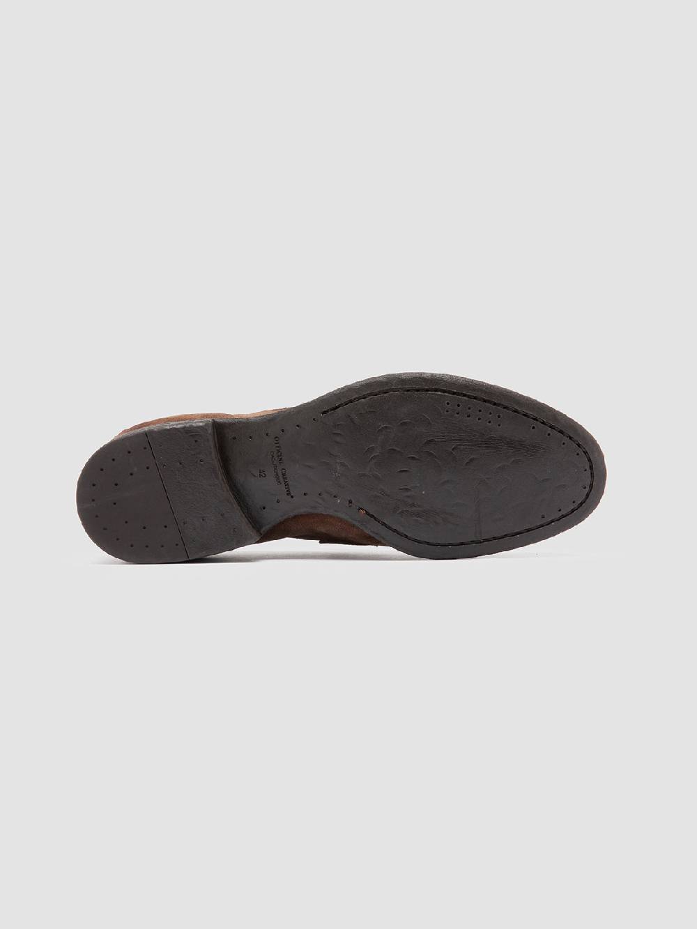 Officine Creative EMORY 024 Mocassini in Pelle Scamosciata Marrone Affare Del Giorno