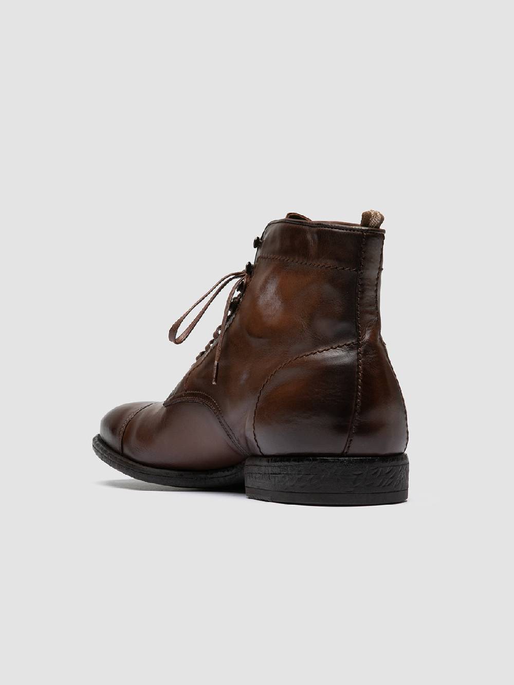 Officine Creative EMORY CAOU 014 Stivali Marrone Chiaro in Pelle Convenienza