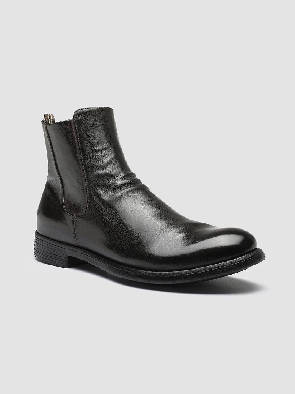 Officine Creative HIVE 036 Stivaletti in Pelle Grigia Sconto