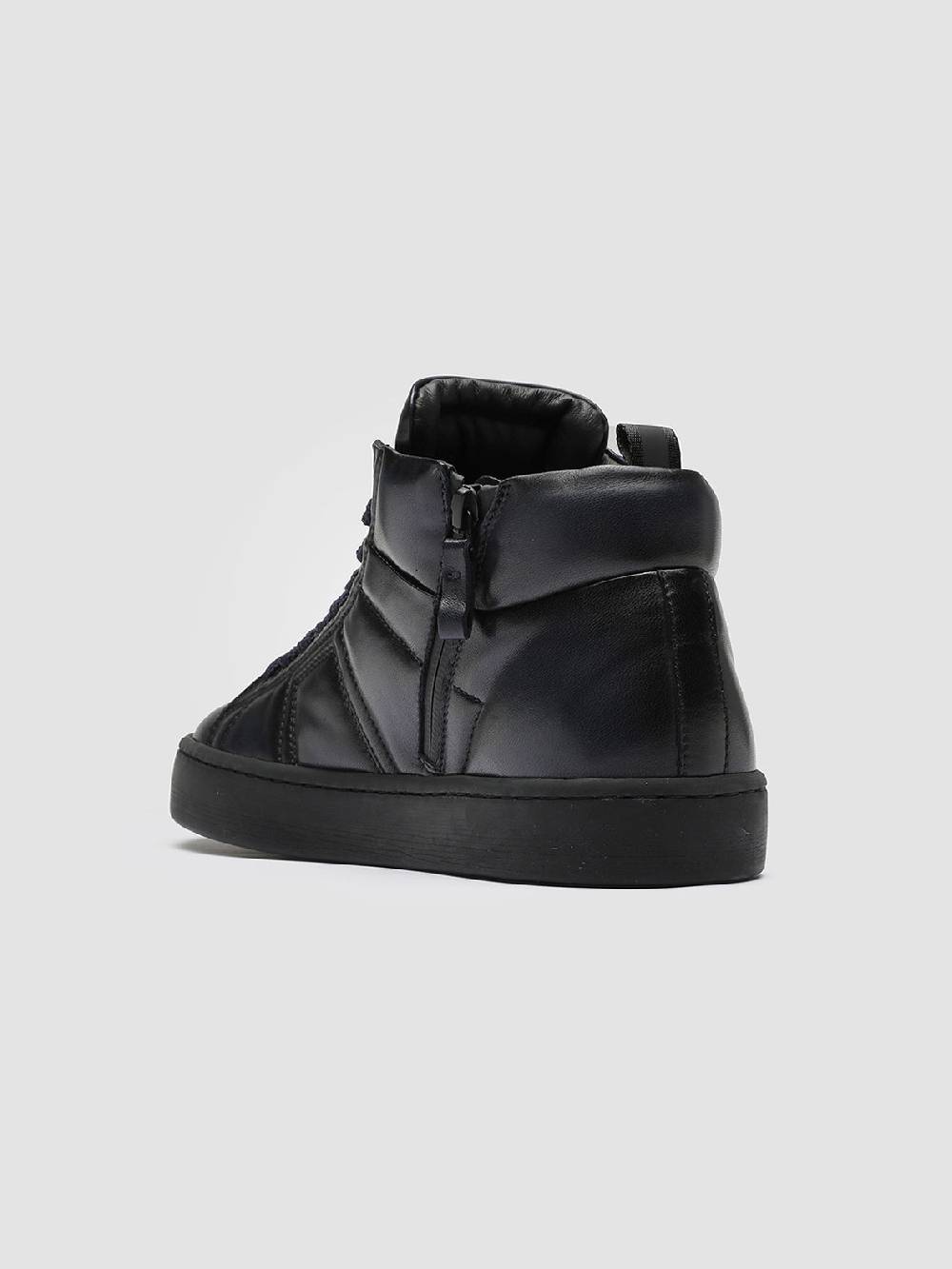 Officine Creative KILIM 002 Sneaker in Pelle Blu Economico