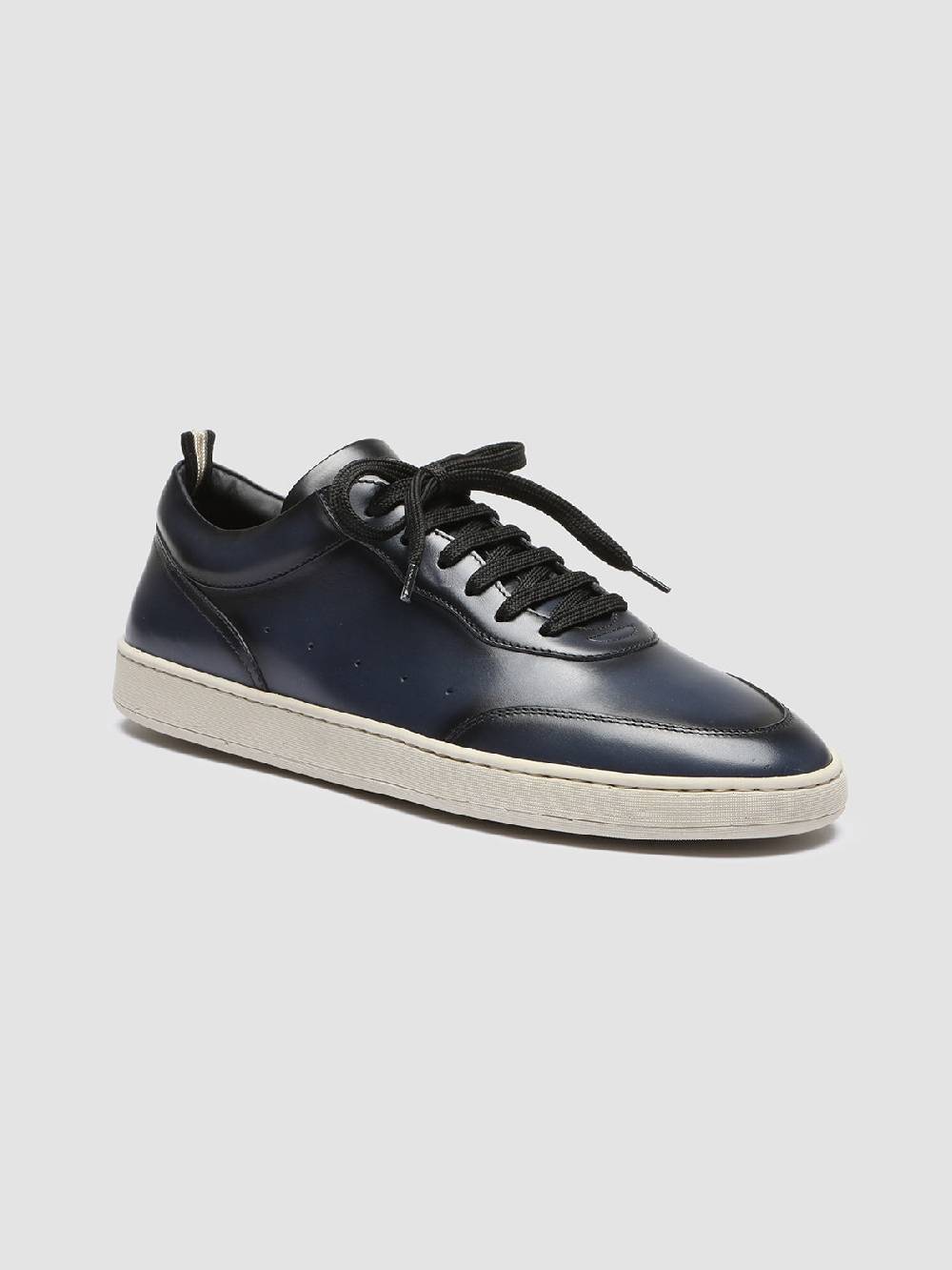Officine Creative KRIS LUX 001 Sneakers in Pelle Blu In Vendita