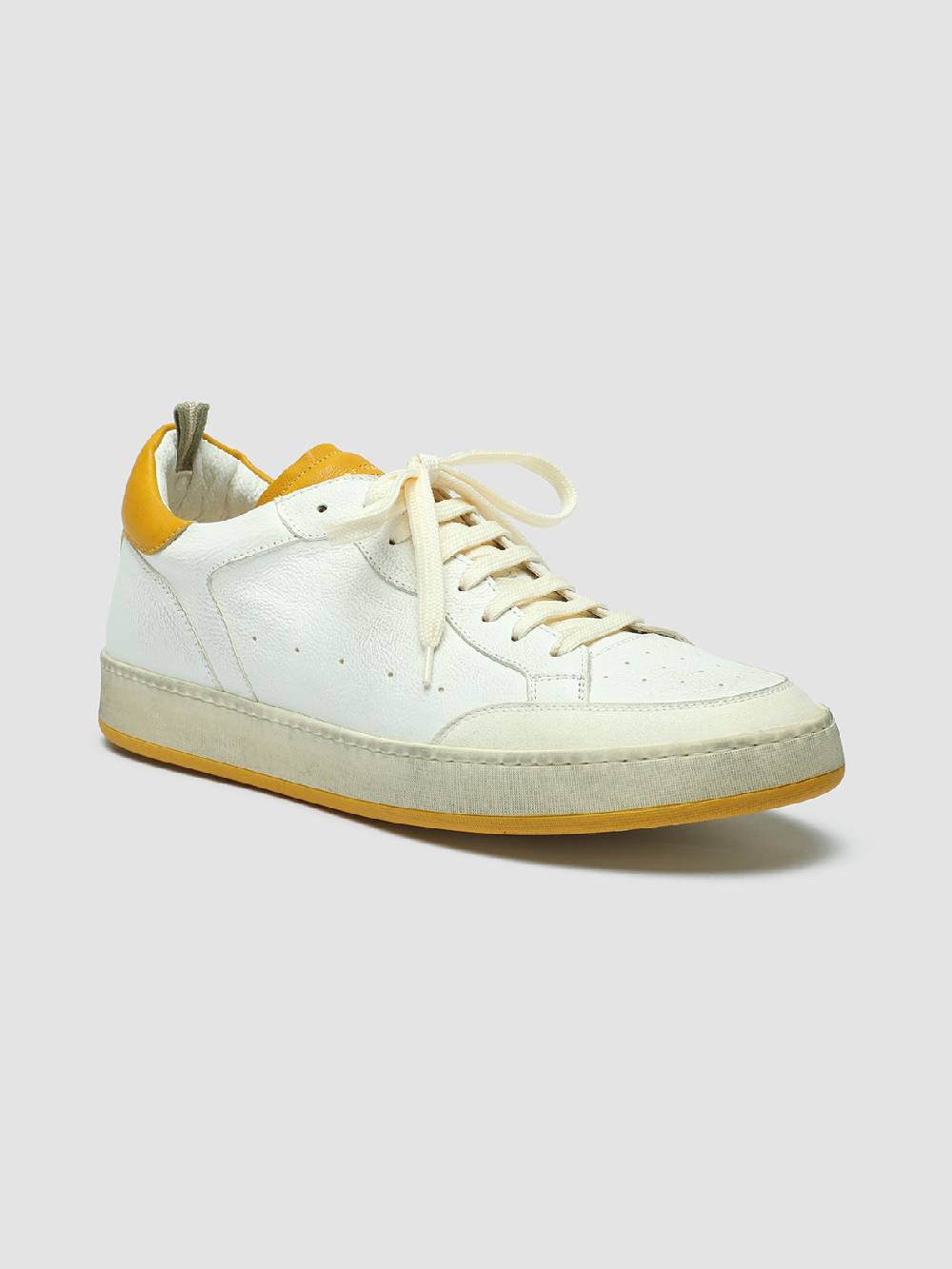 Officine Creative MAGIC 001 Sneakers in Pelle e Camoscio Bianco Hotsell