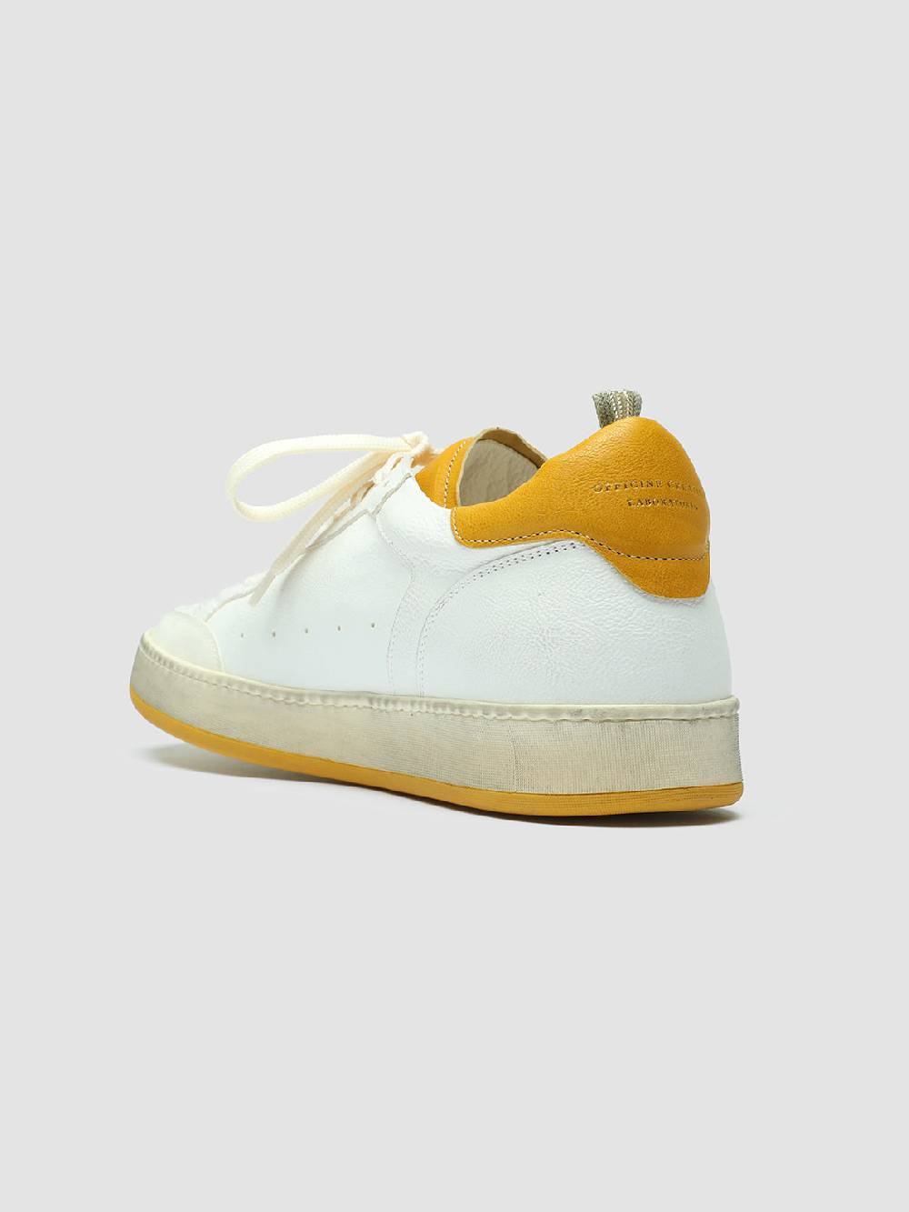 Officine Creative MAGIC 001 Sneakers in Pelle e Camoscio Bianco Hotsell